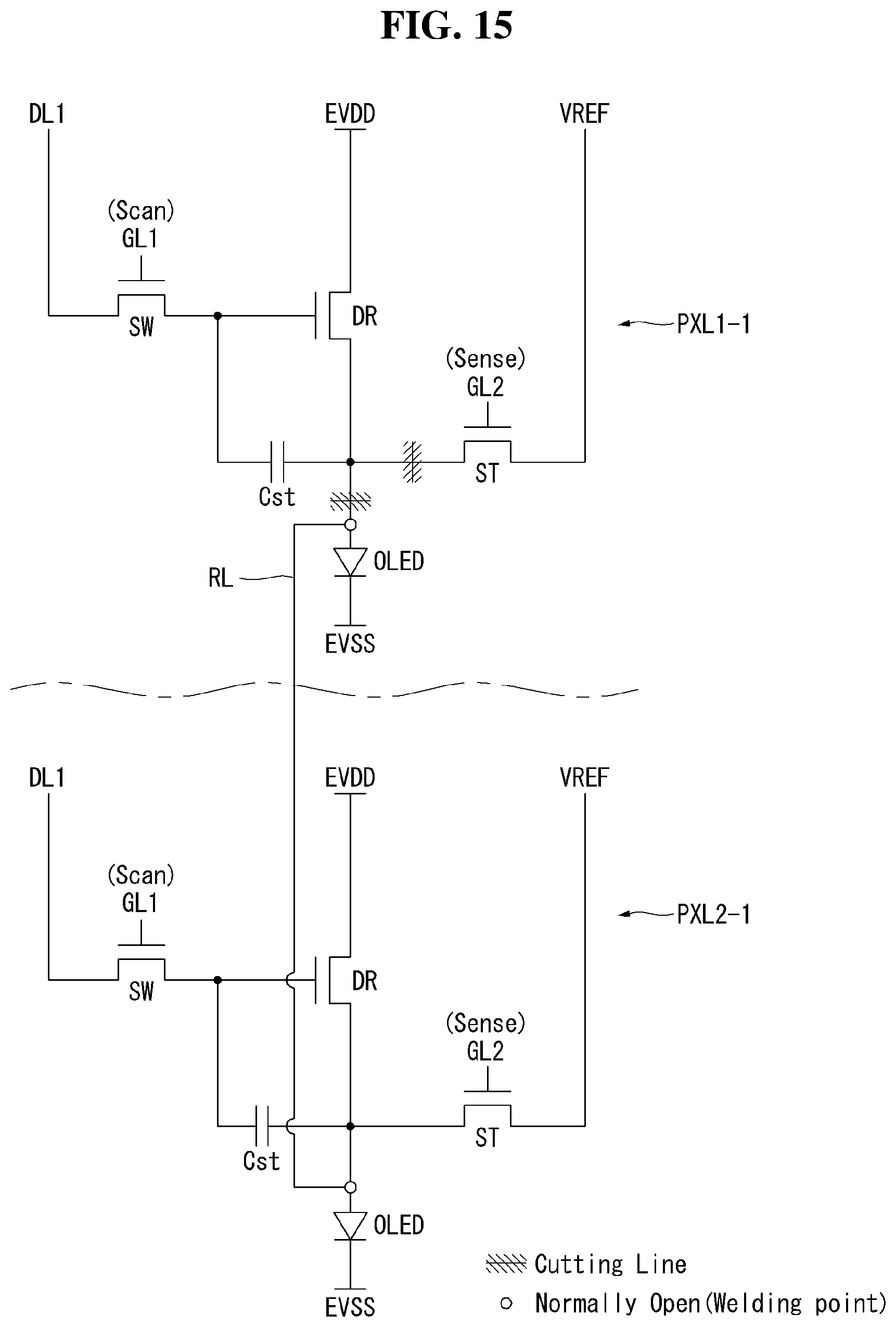 Patent US11832483 Figure 17 – Display device