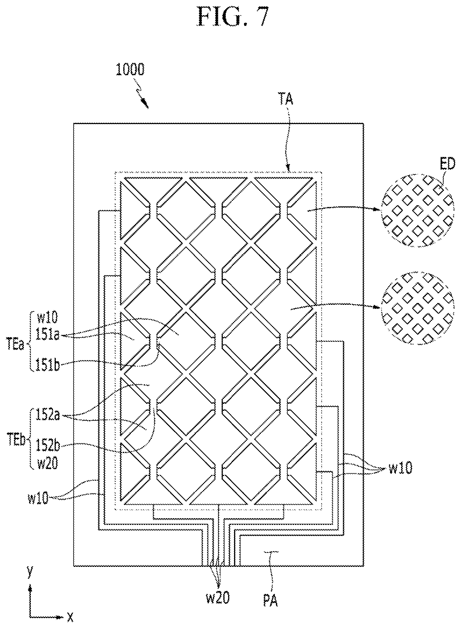Patent US11832484 Figure 6 – Display device