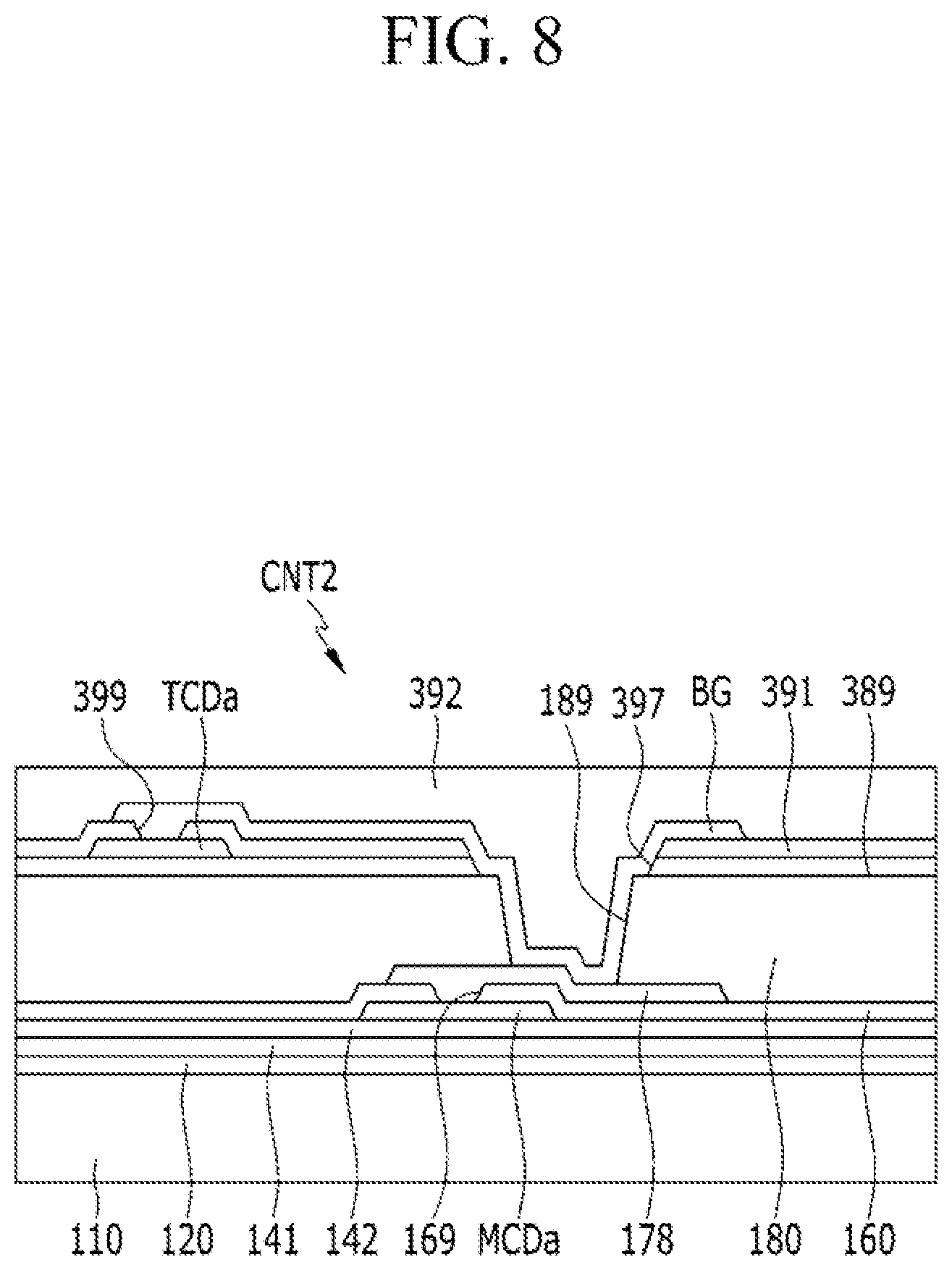 Patent US11832484 Figure 7 – Display device