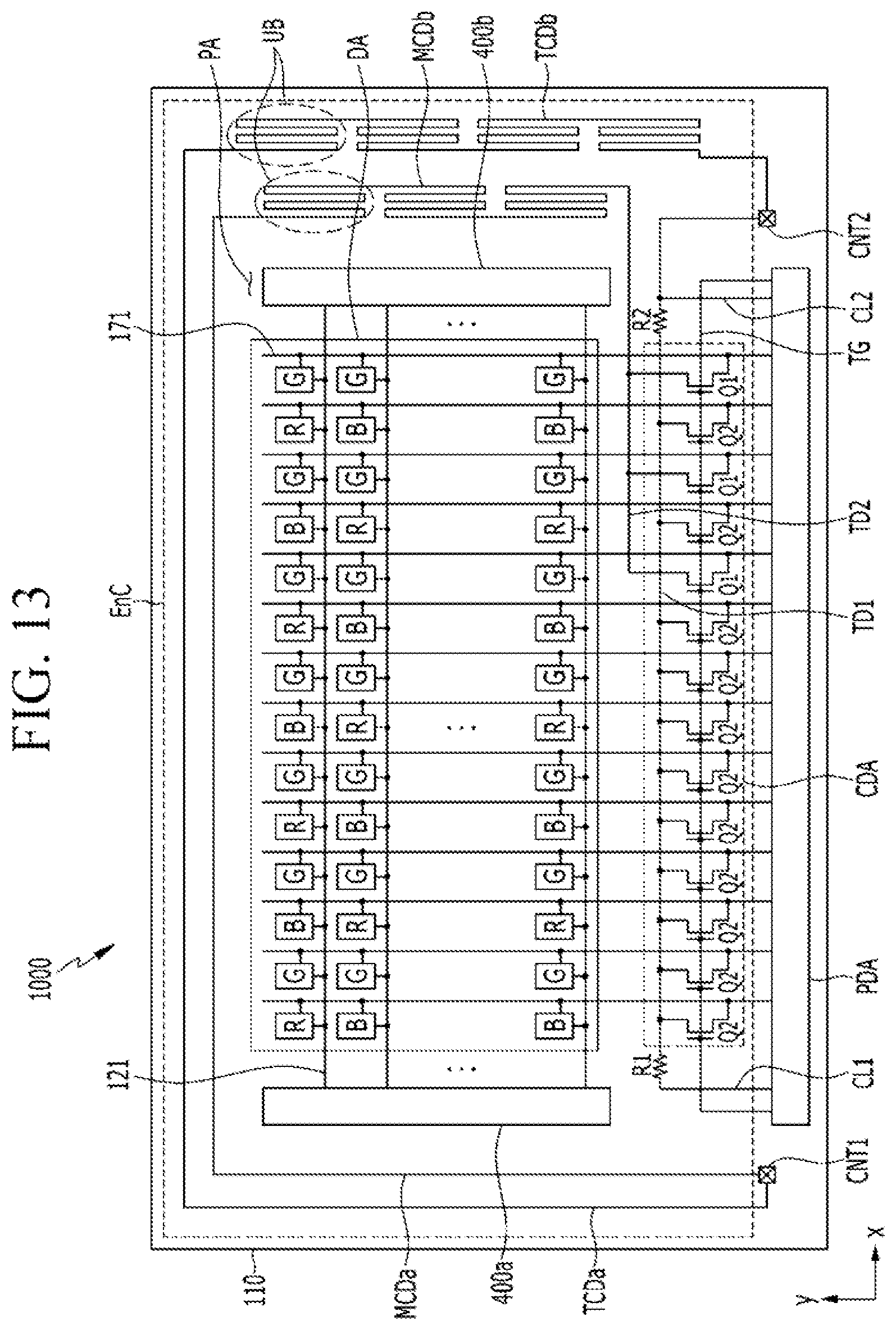 Patent US11832484 Figure 12 – Display device