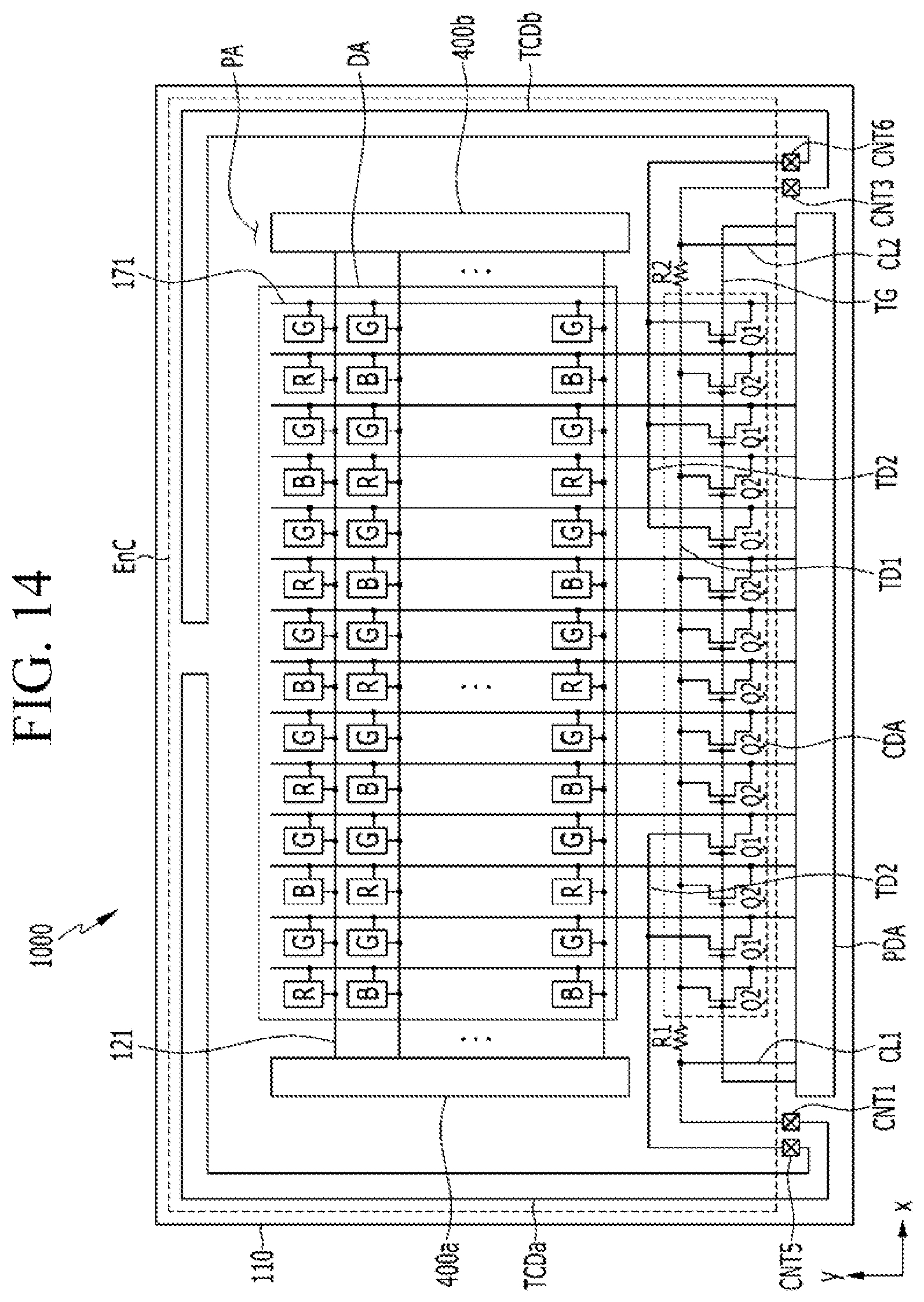 Patent US11832484 Figure 13 – Display device