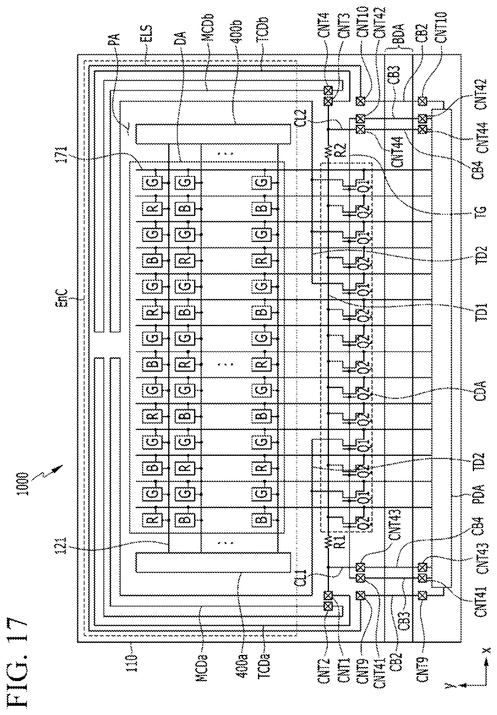 Patent US11832484 Figure 16 – Display device