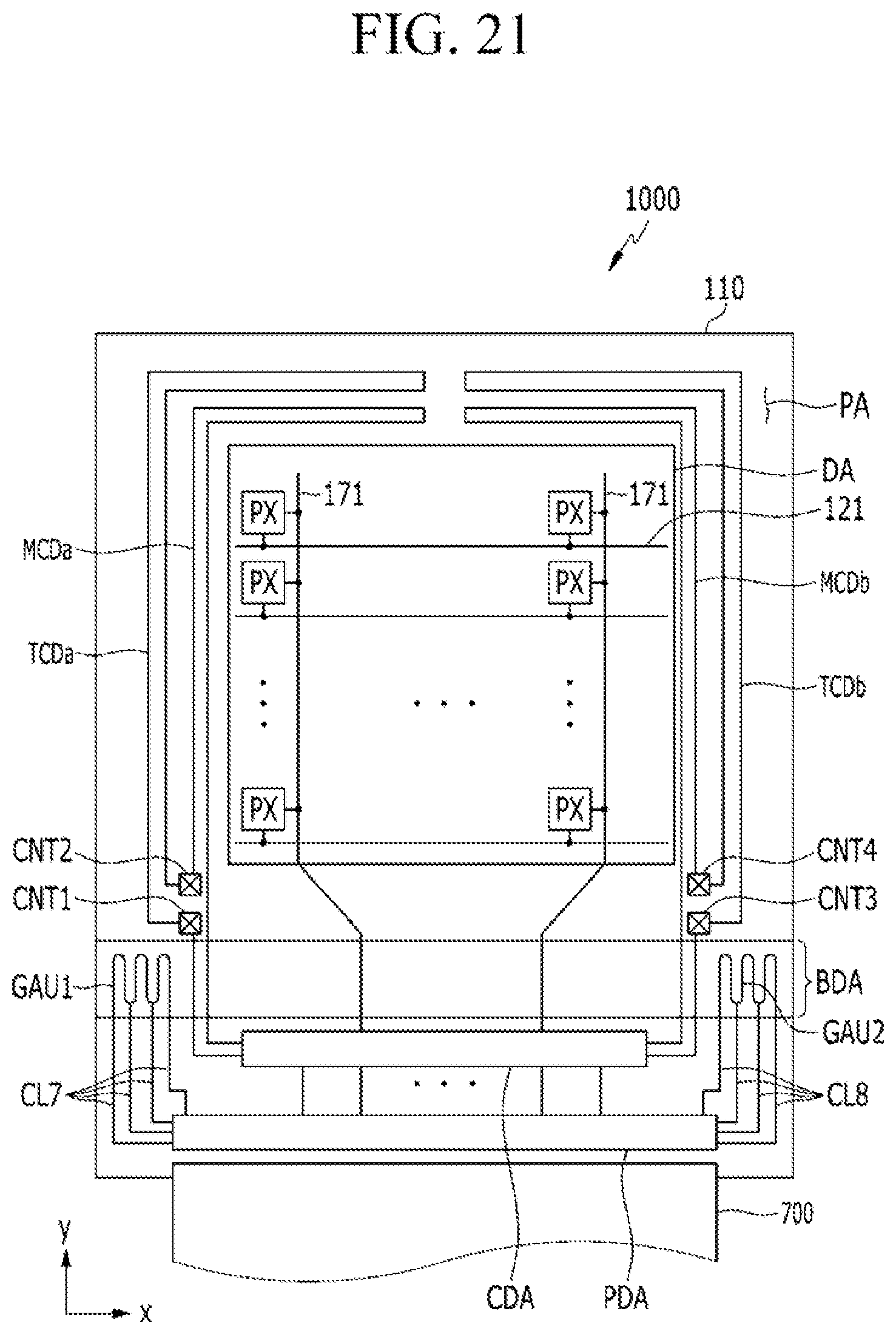 Patent US11832484 Figure 20 – Display device