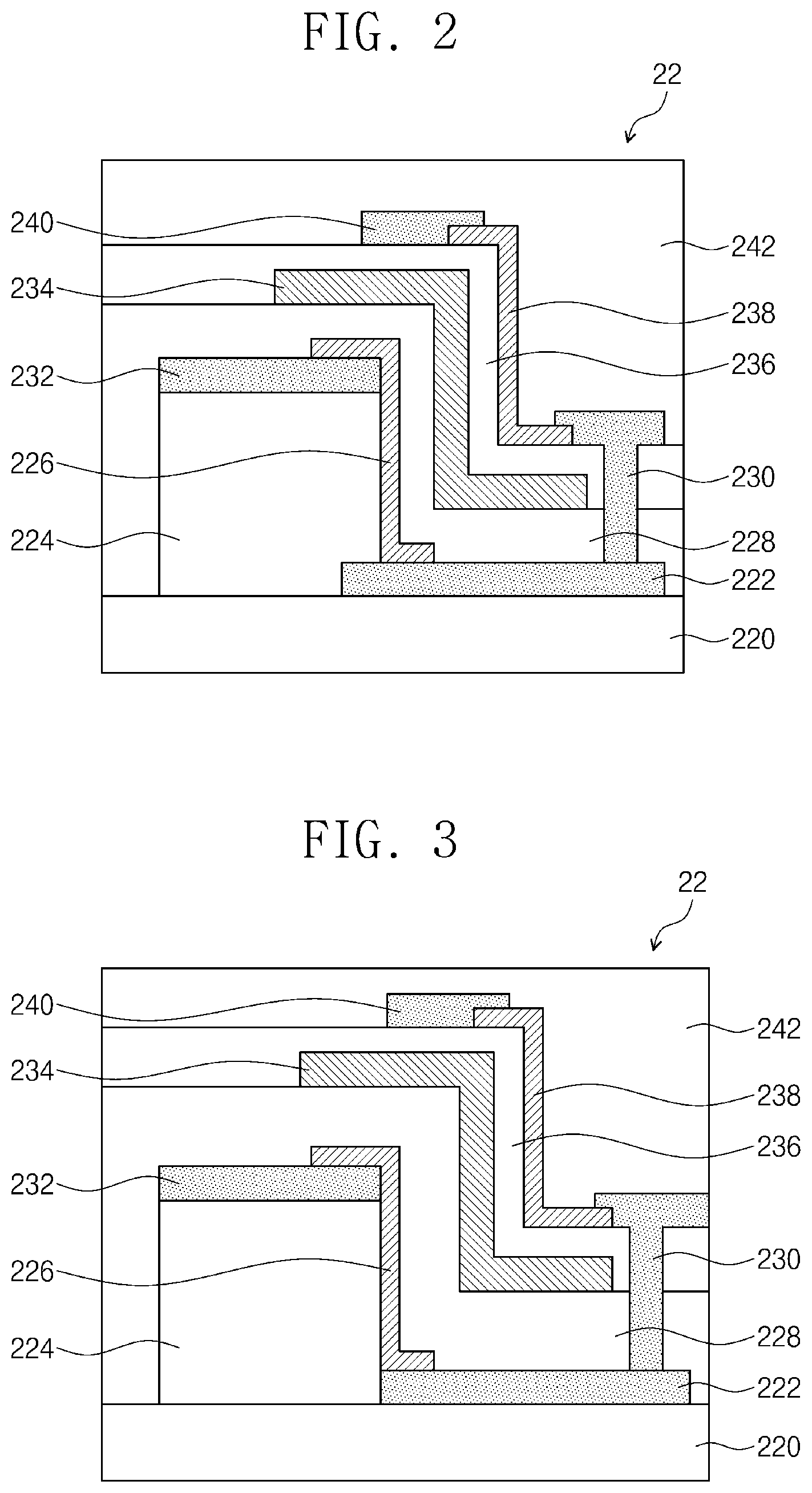 Patent US11832486 Figure 2 – Semiconductor device, display panel, and display device including the same