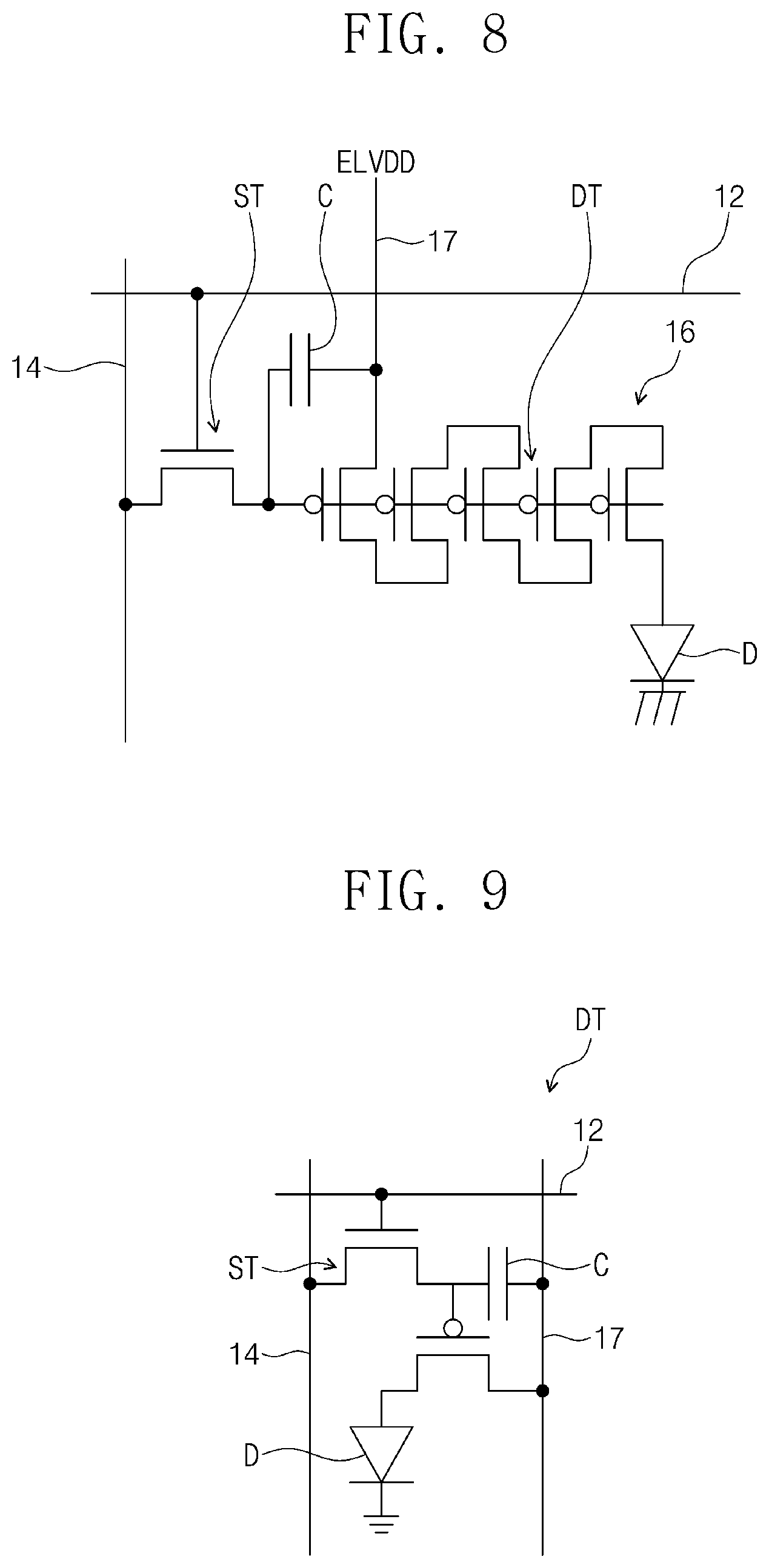Patent US11832486 Figure 5 – Semiconductor device, display panel, and display device including the same