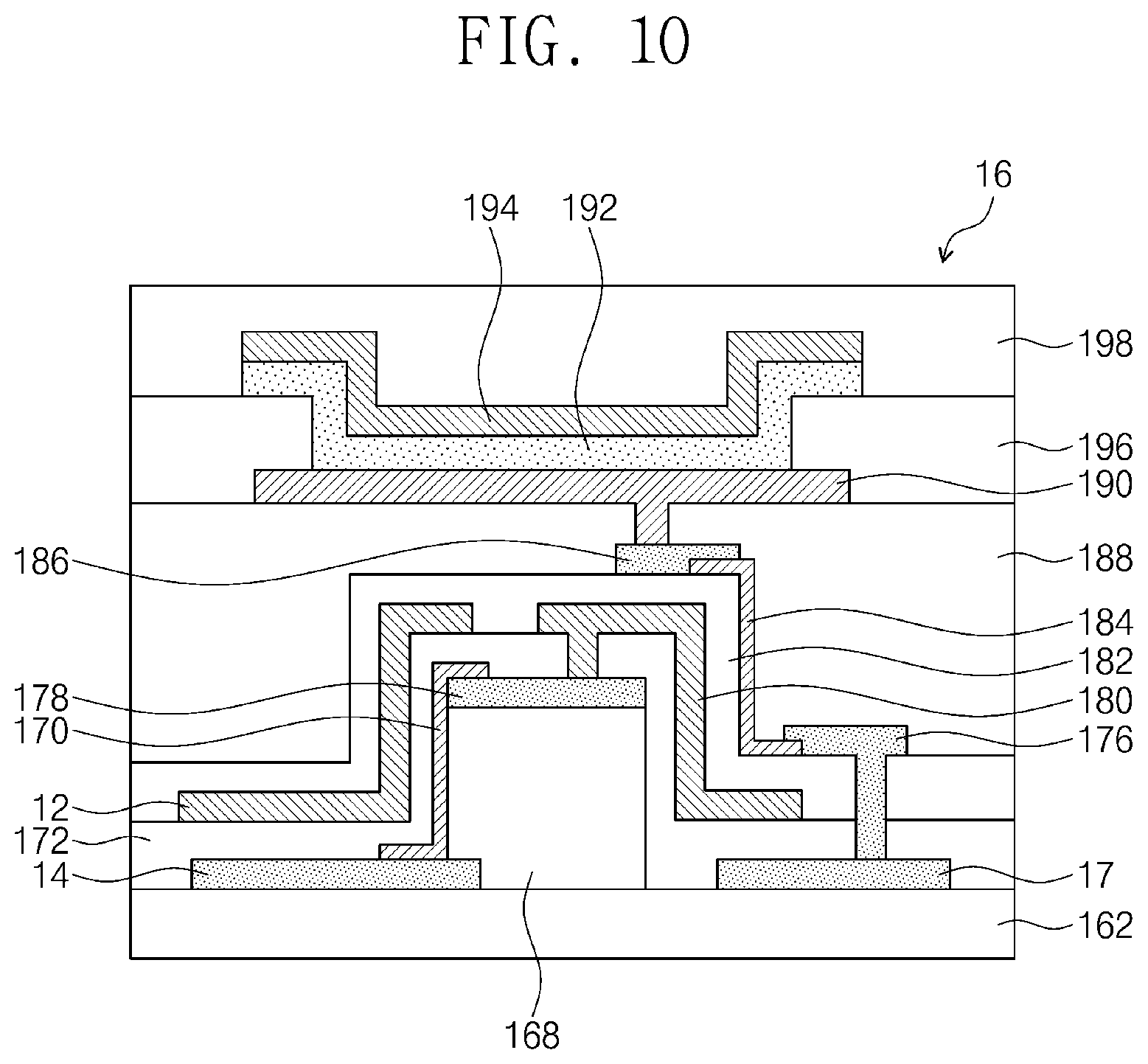 Patent US11832486 Figure 6 – Semiconductor device, display panel, and display device including the same
