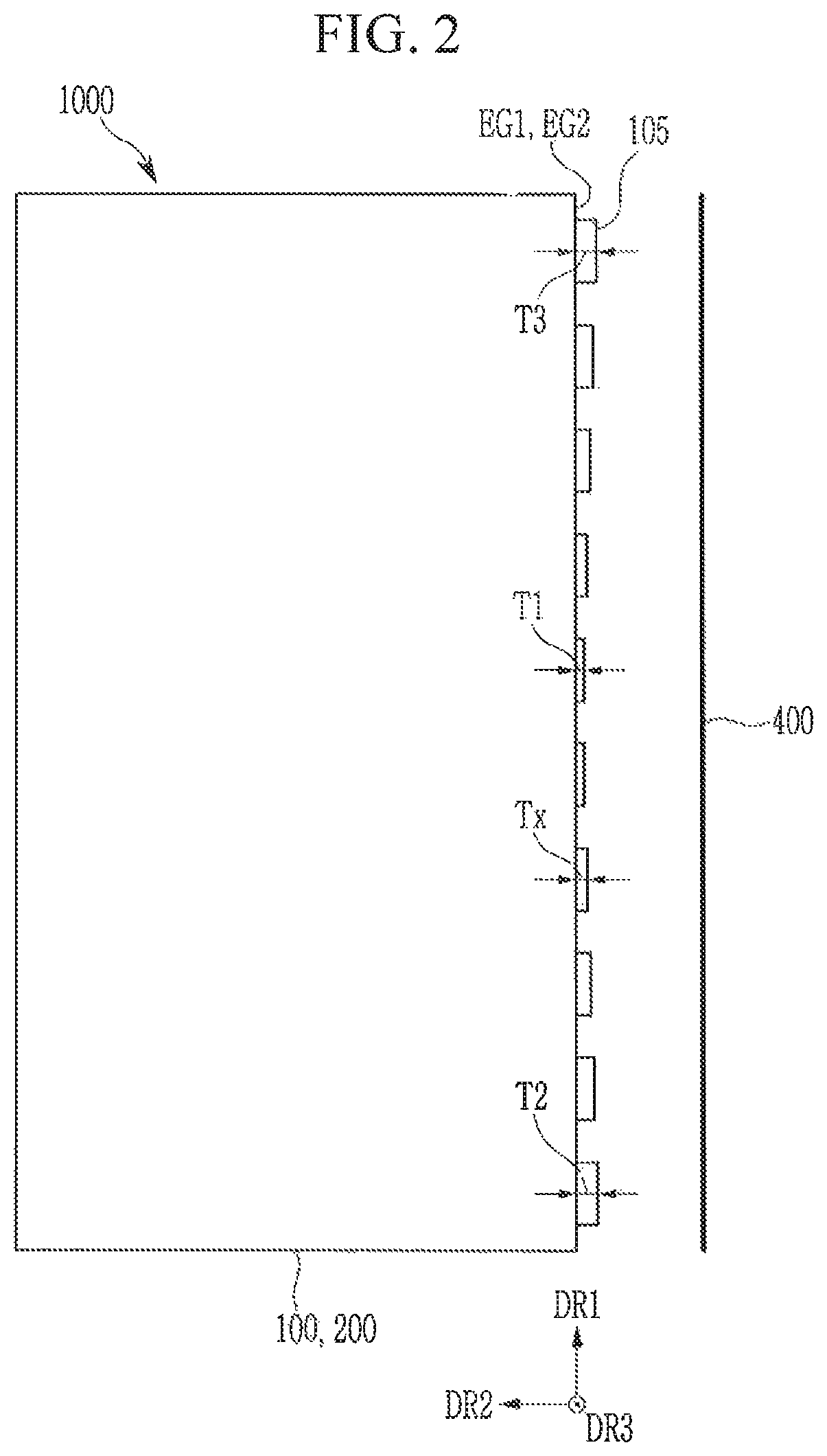 Patent US11832487 Figure 2 – Display device