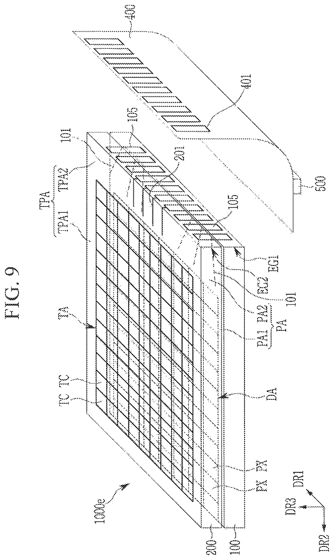 Patent US11832487 Figure 9 – Display device