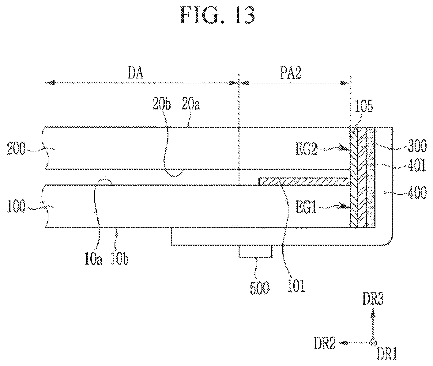 Patent US11832487 Figure 13 – Display device