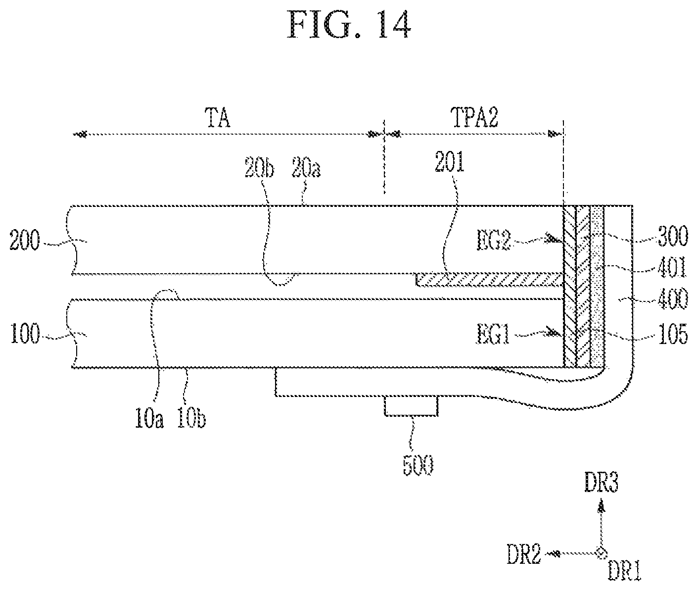 Patent US11832487 Figure 14 – Display device