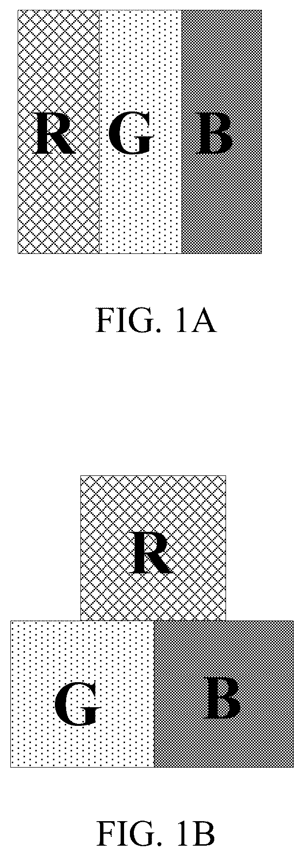 Patent US11832491 Figure 1 – Pixel structure with different distance between adjacent subpixels and pixels, display substrate and driving method therefor, and display device