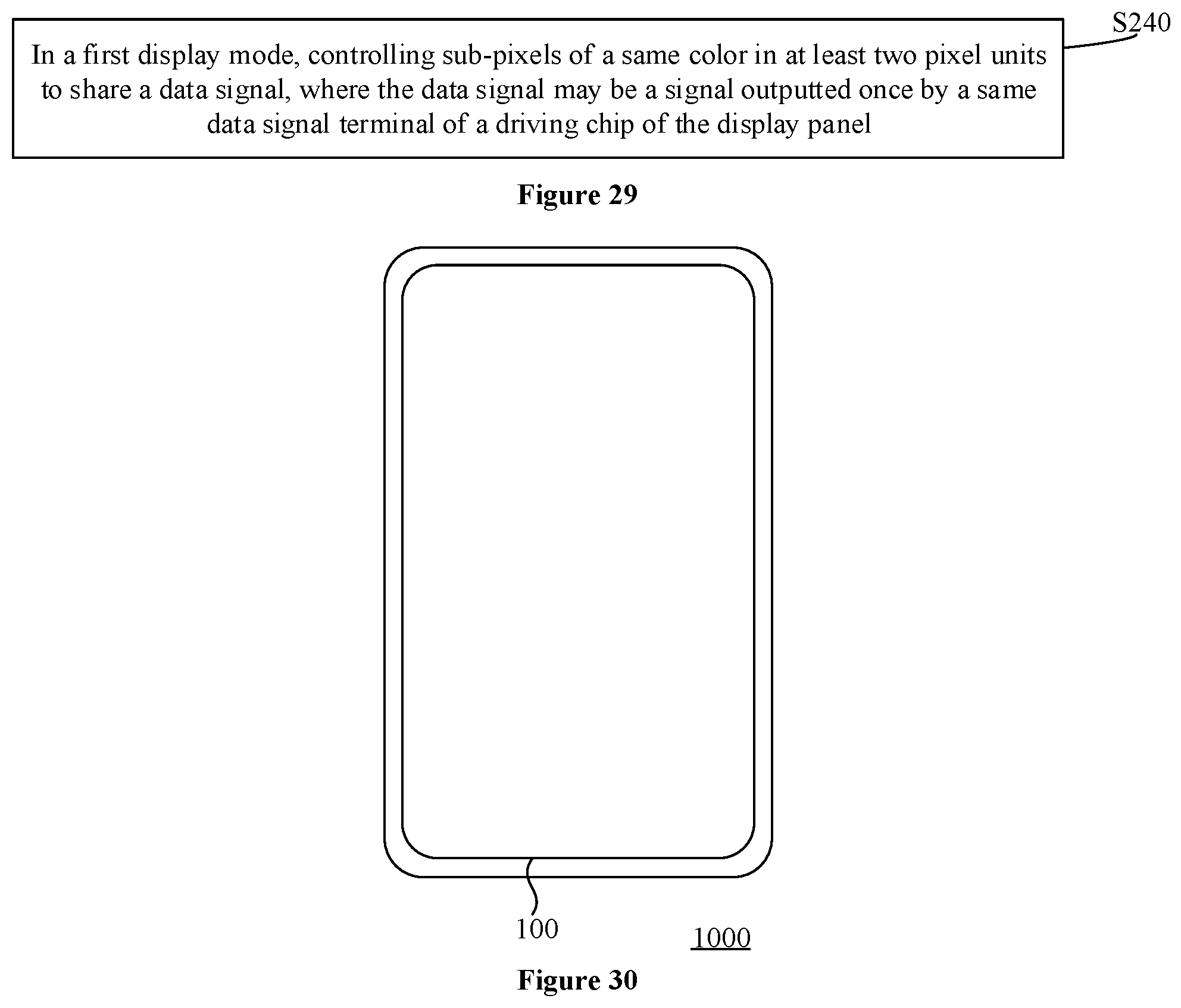 Patent US11832492 Figure 19 – Display panel and display control method, and display device