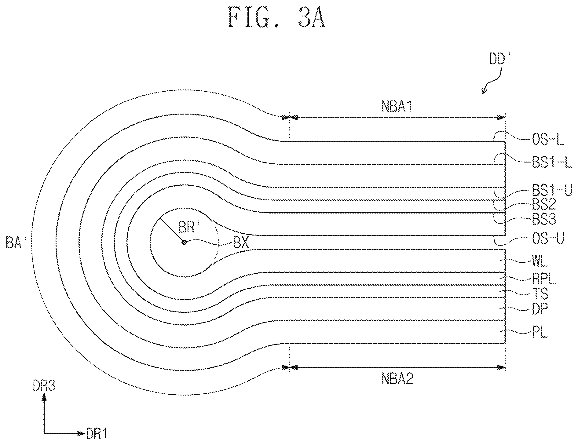 Patent US11832497 Figure 5 – Flexible display device