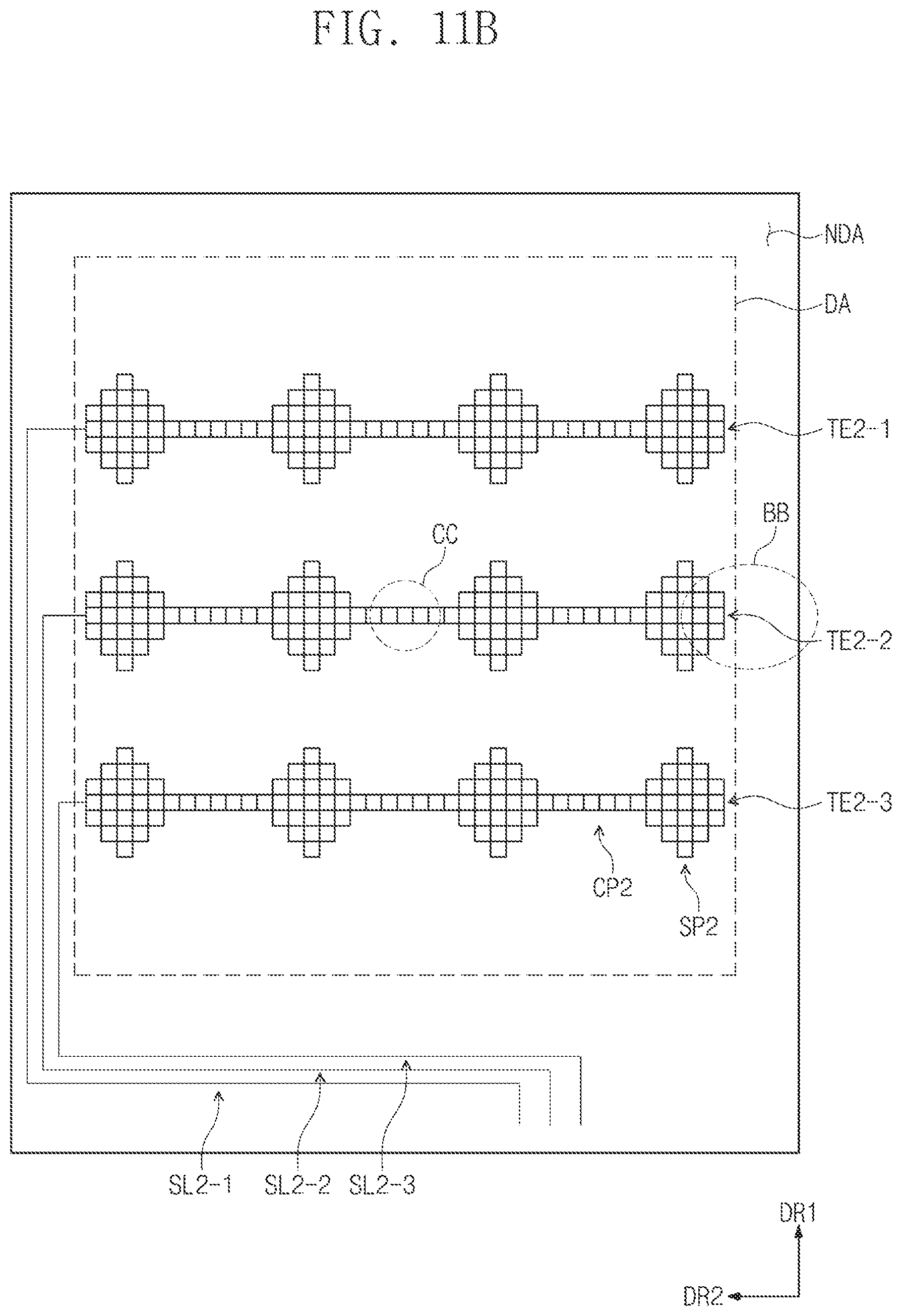 Patent US11832497 Figure 19 – Flexible display device