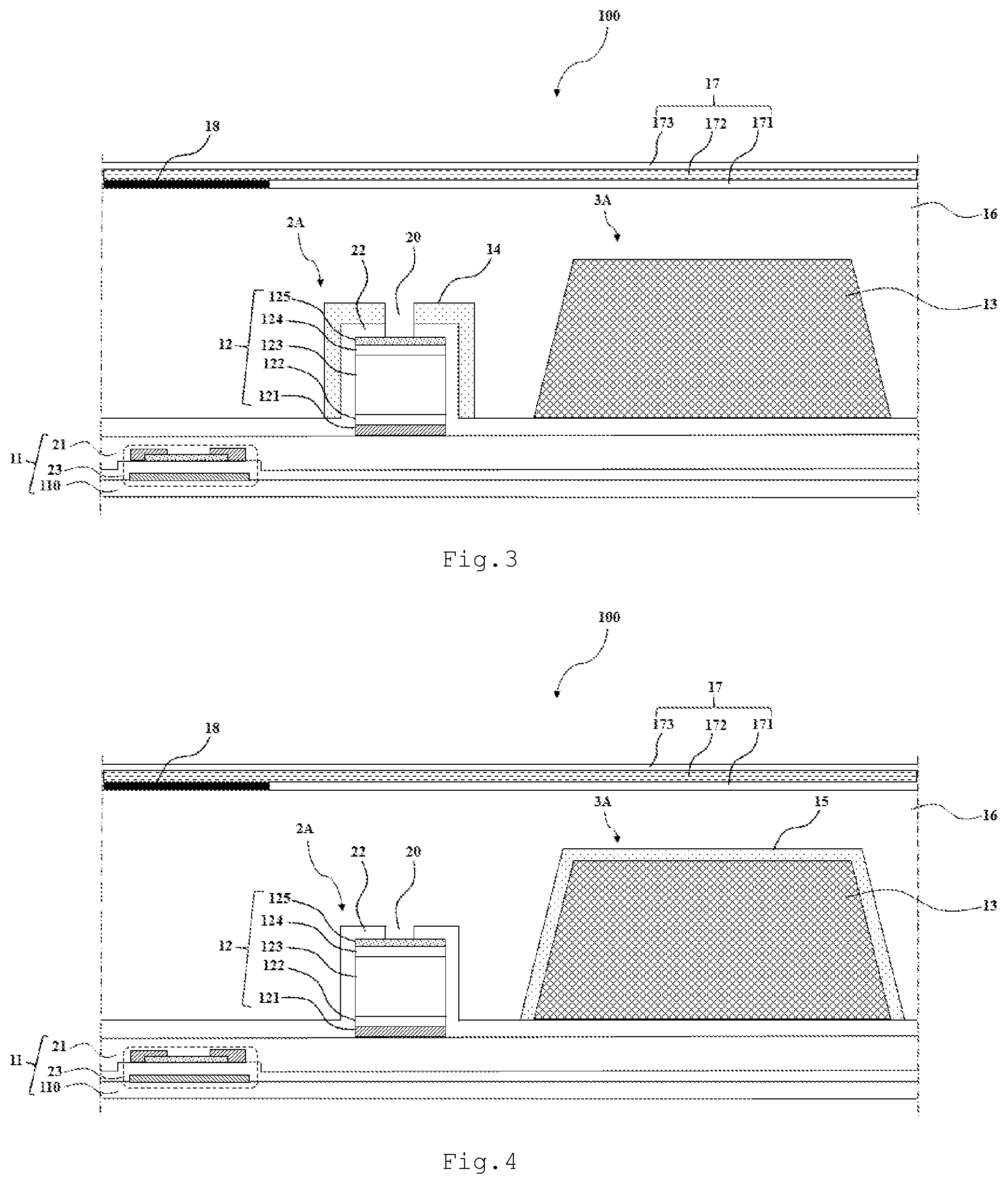 Patent US11832498 Figure 2 – Organic light-emitting display substrate, manufacturing method thereof, and organic light-emitting display device