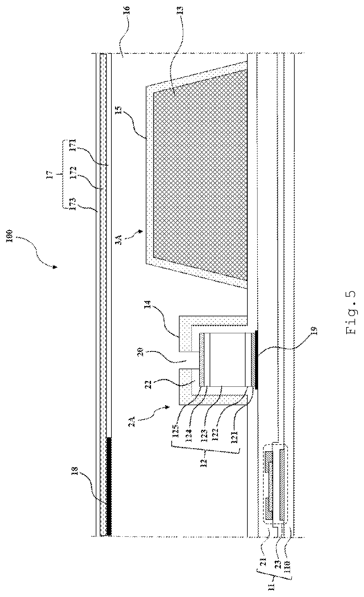 Patent US11832498 Figure 3 – Organic light-emitting display substrate, manufacturing method thereof, and organic light-emitting display device