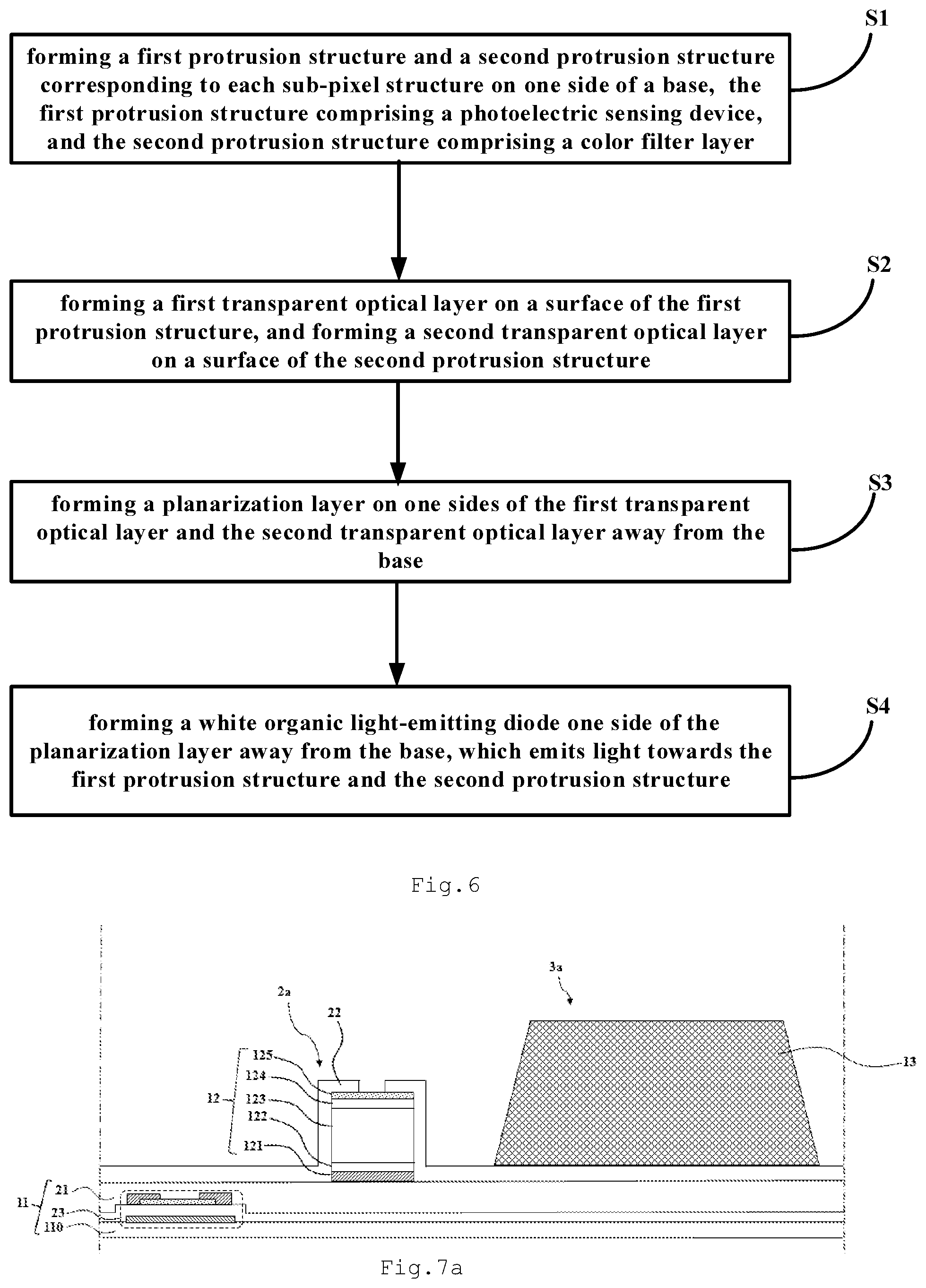 Patent US11832498 Figure 4 – Organic light-emitting display substrate, manufacturing method thereof, and organic light-emitting display device