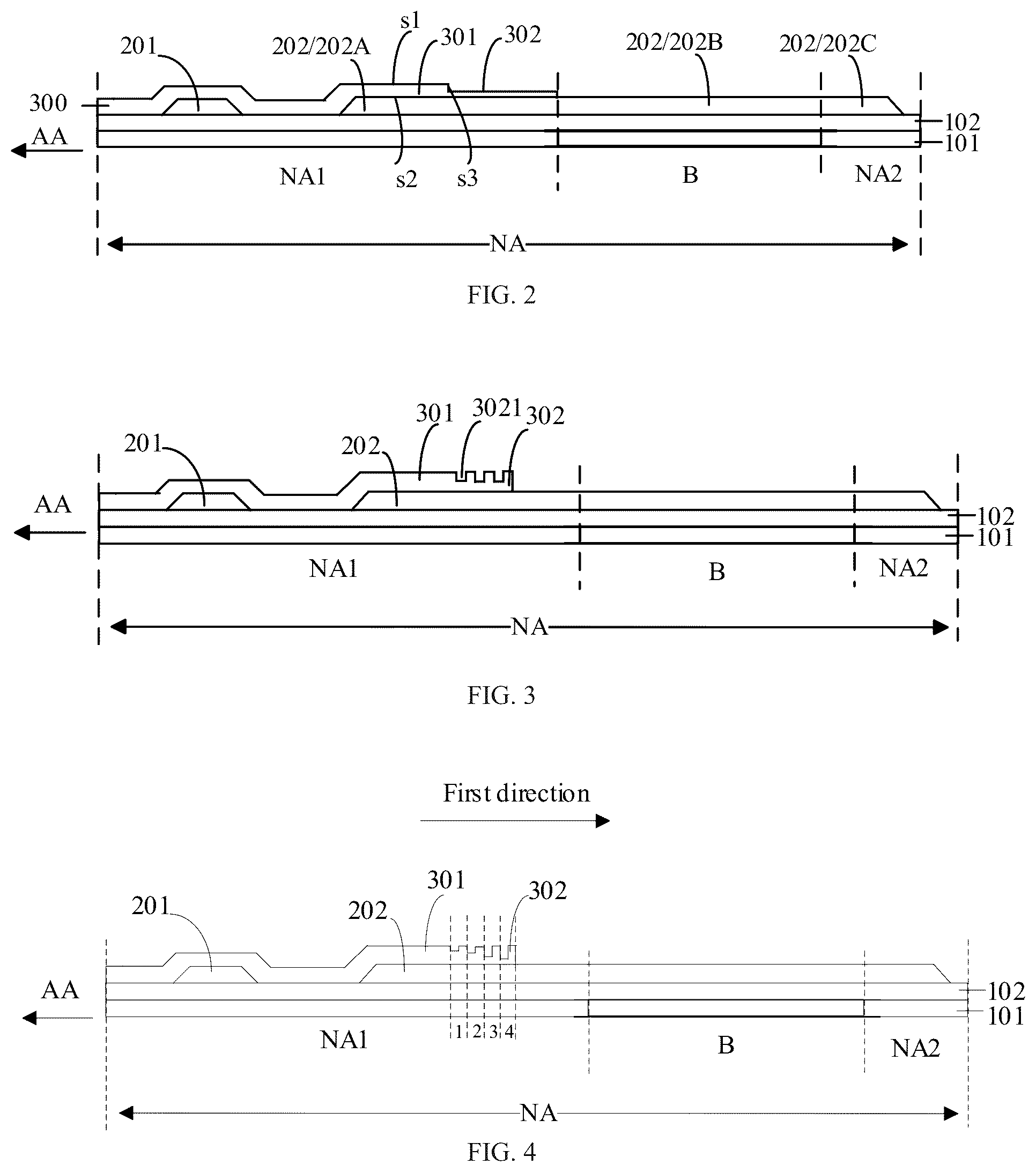 Patent US11832501 Figure 2 – Display panel