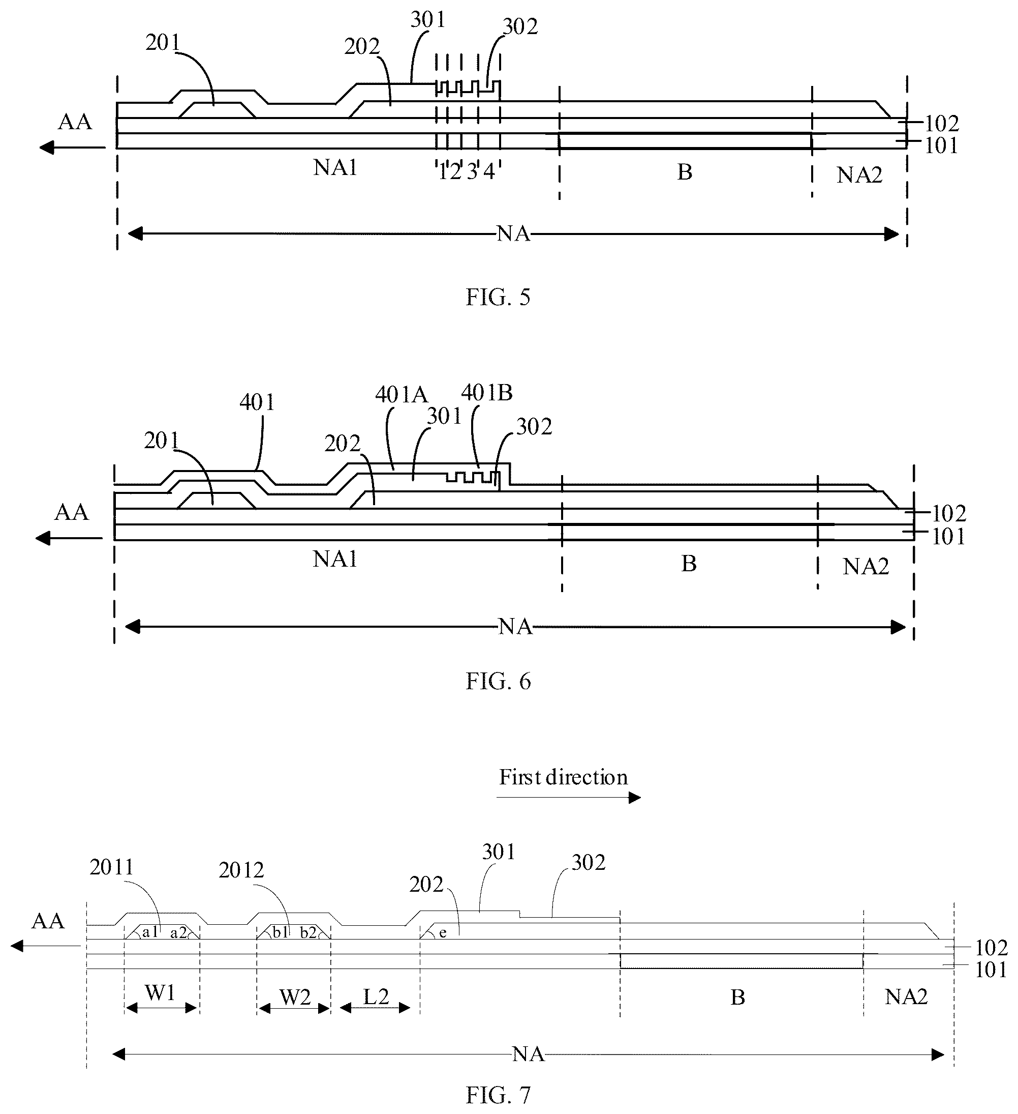 Patent US11832501 Figure 3 – Display panel