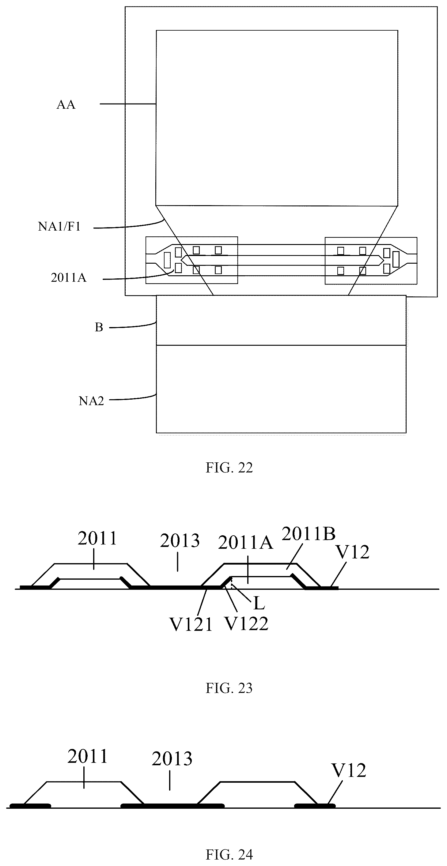 Patent US11832501 Figure 9 – Display panel