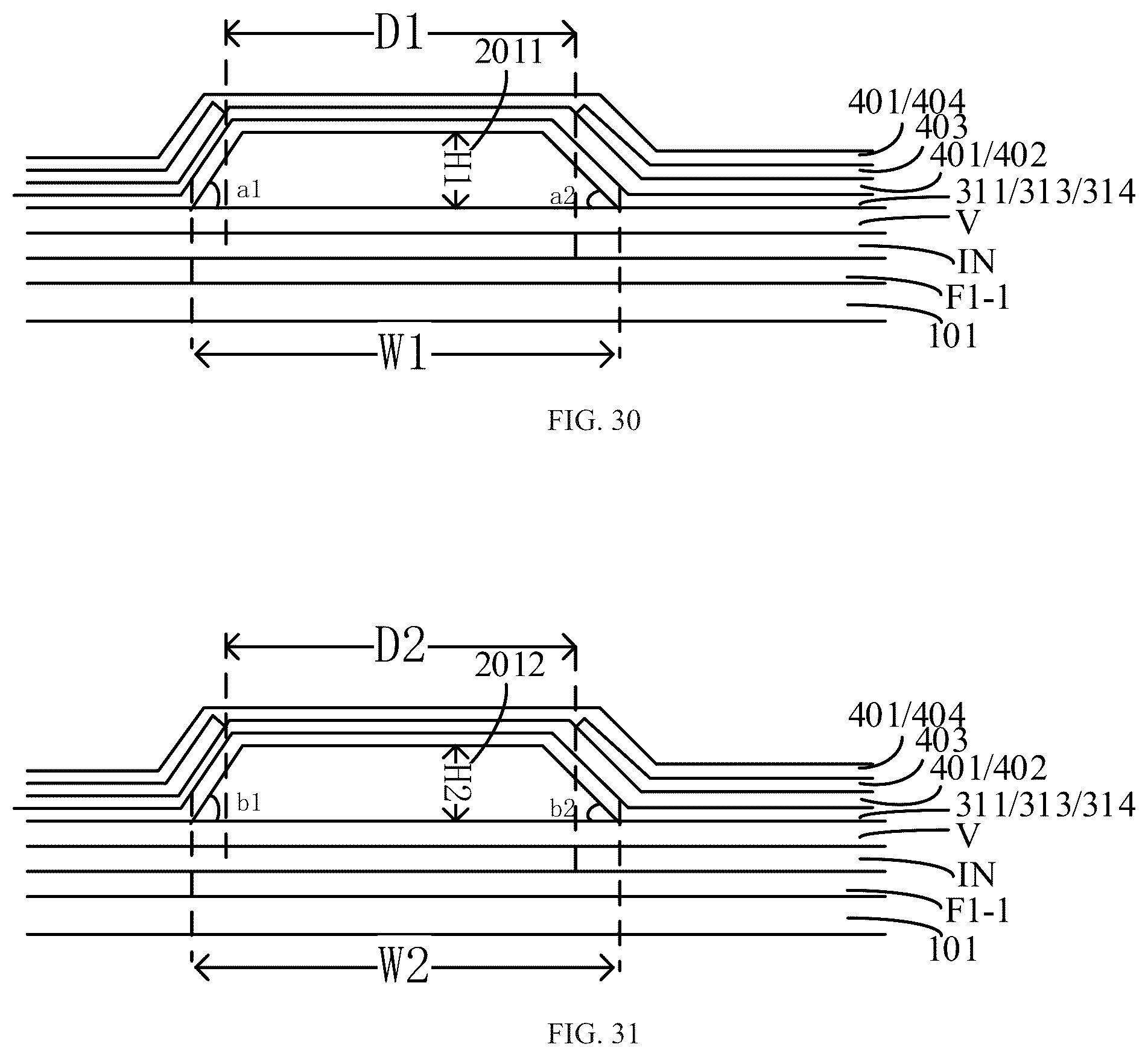 Patent US11832501 Figure 12 – Display panel
