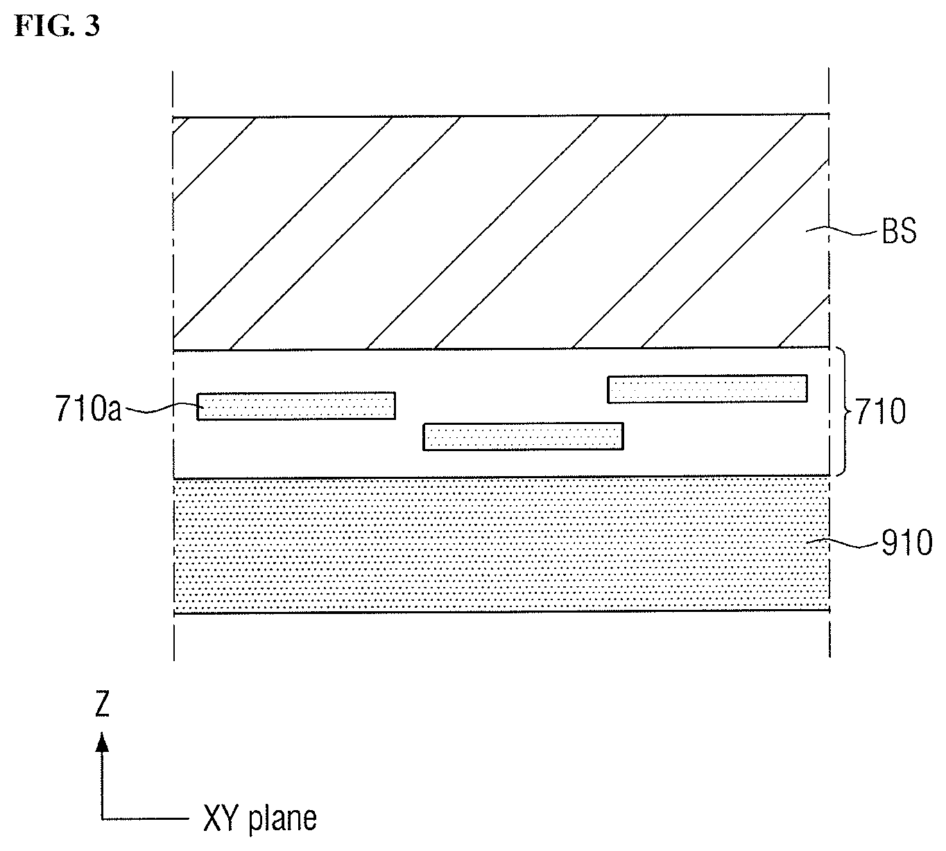 Patent US11832503 Figure 3 – Display device and method for manufacturing the same