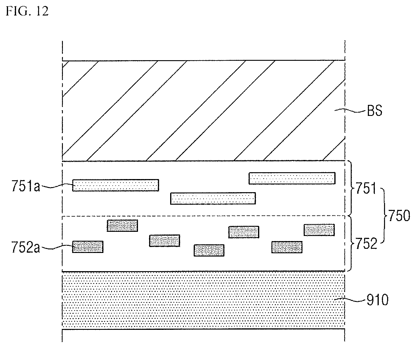 Patent US11832503 Figure 12 – Display device and method for manufacturing the same