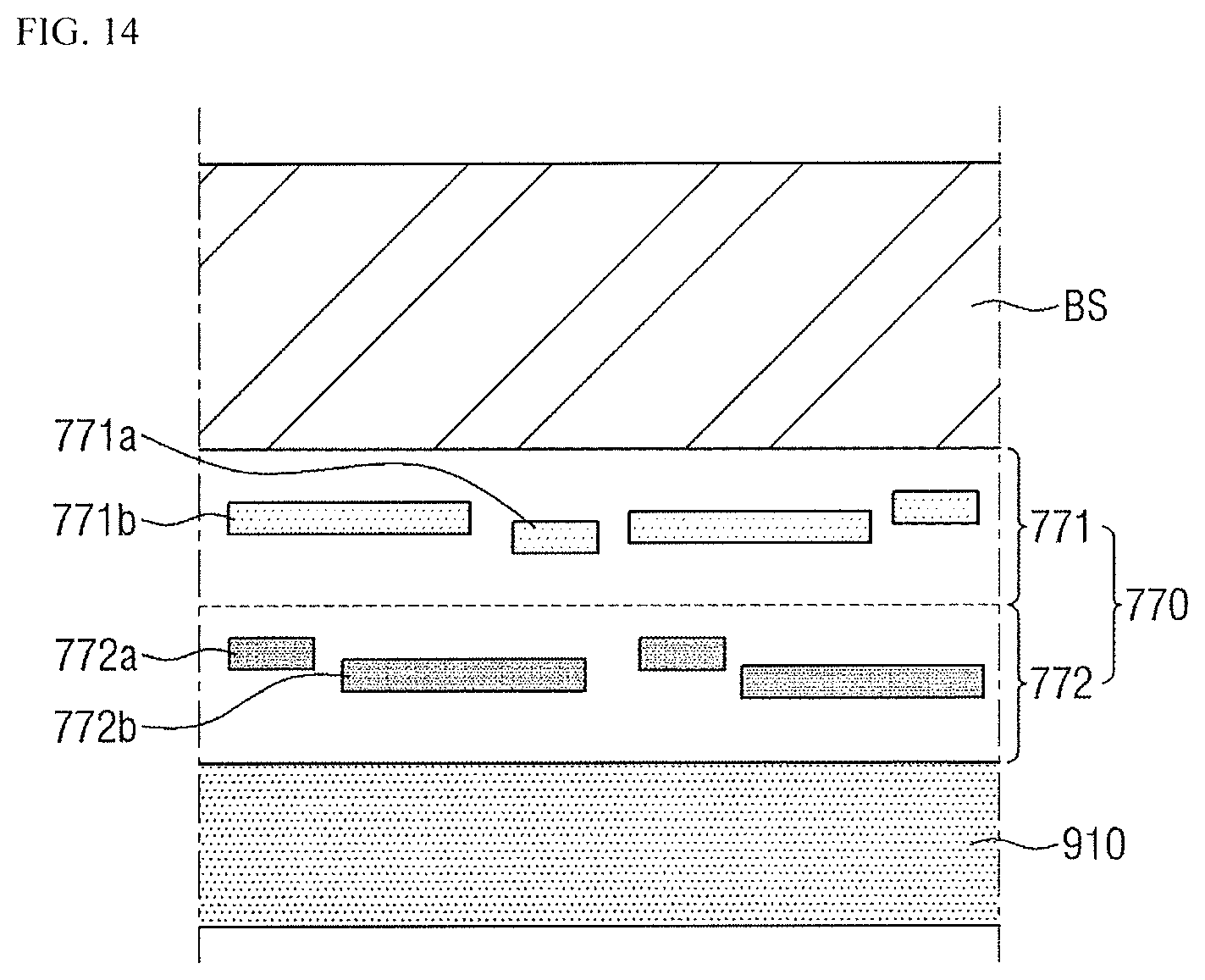 Patent US11832503 Figure 14 – Display device and method for manufacturing the same