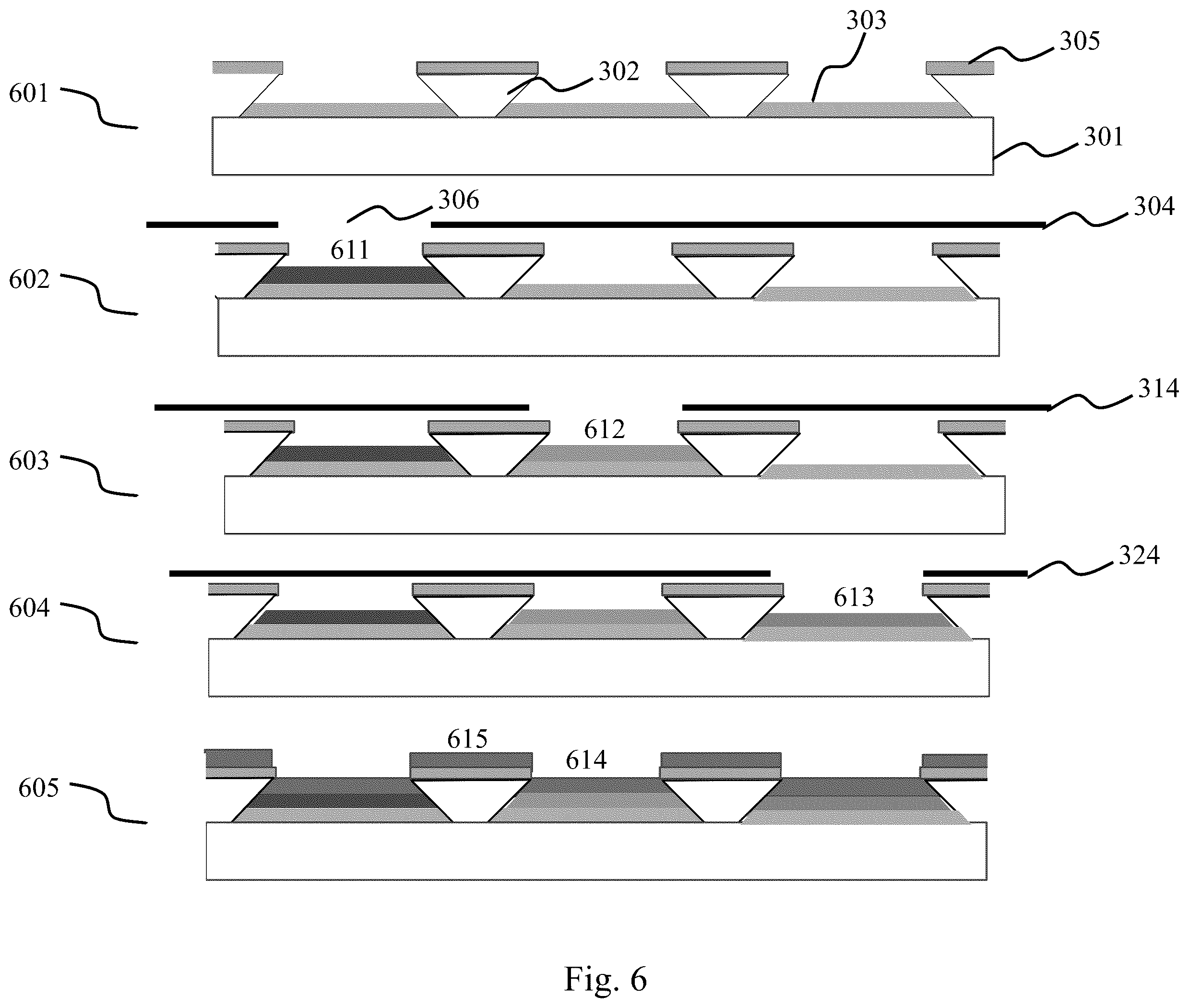 Patent US11832504 Figure 6 – System and method for organic electronic device patterning
