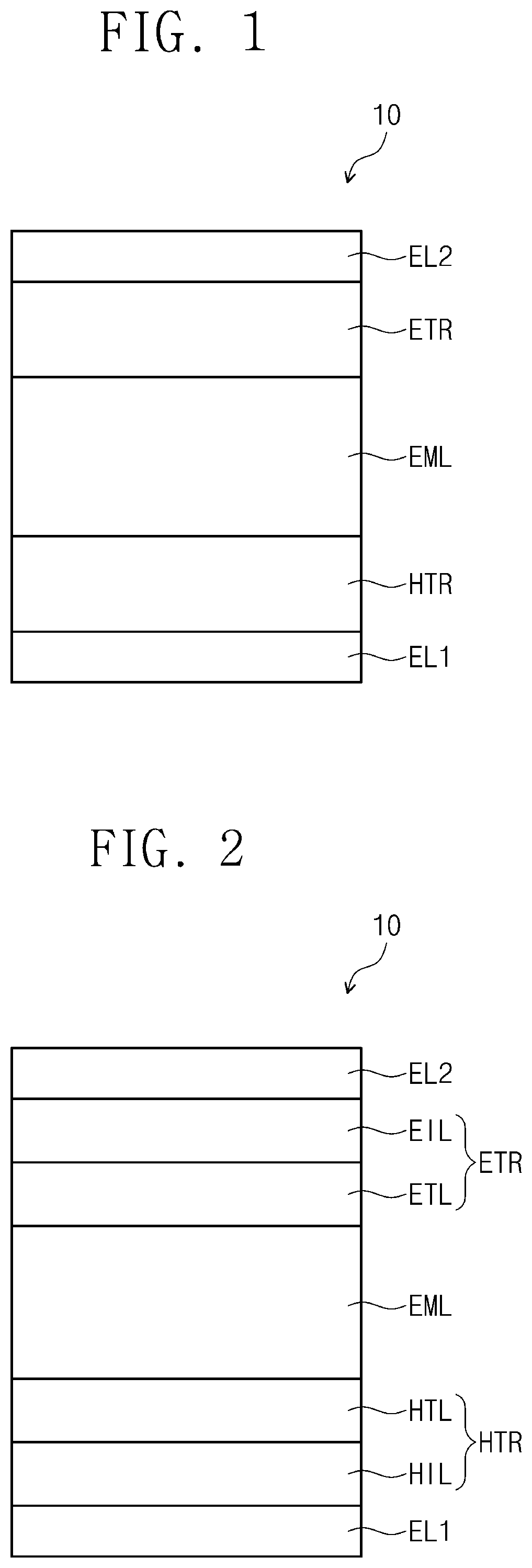 Patent US11832506 Figure 1 – Organic electroluminescence device and fused polycyclic compound for organic electroluminescence device
