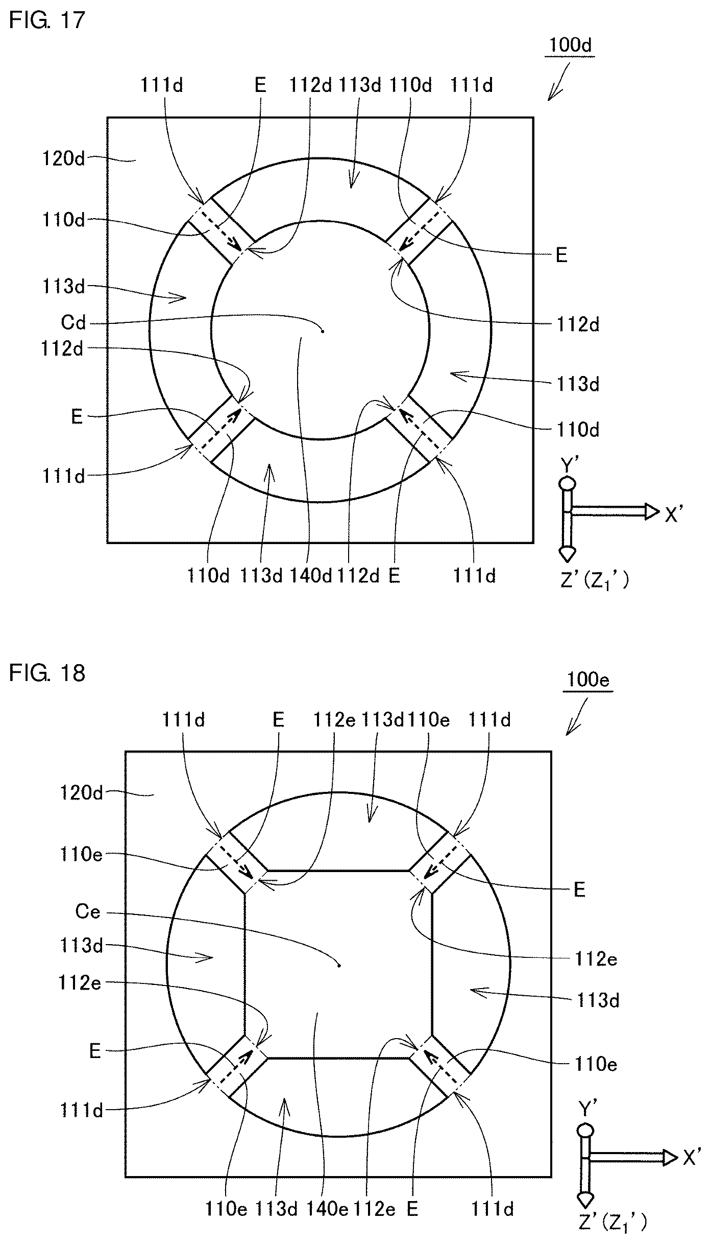 Patent US11832522 Figure 8 – Piezoelectric transducer