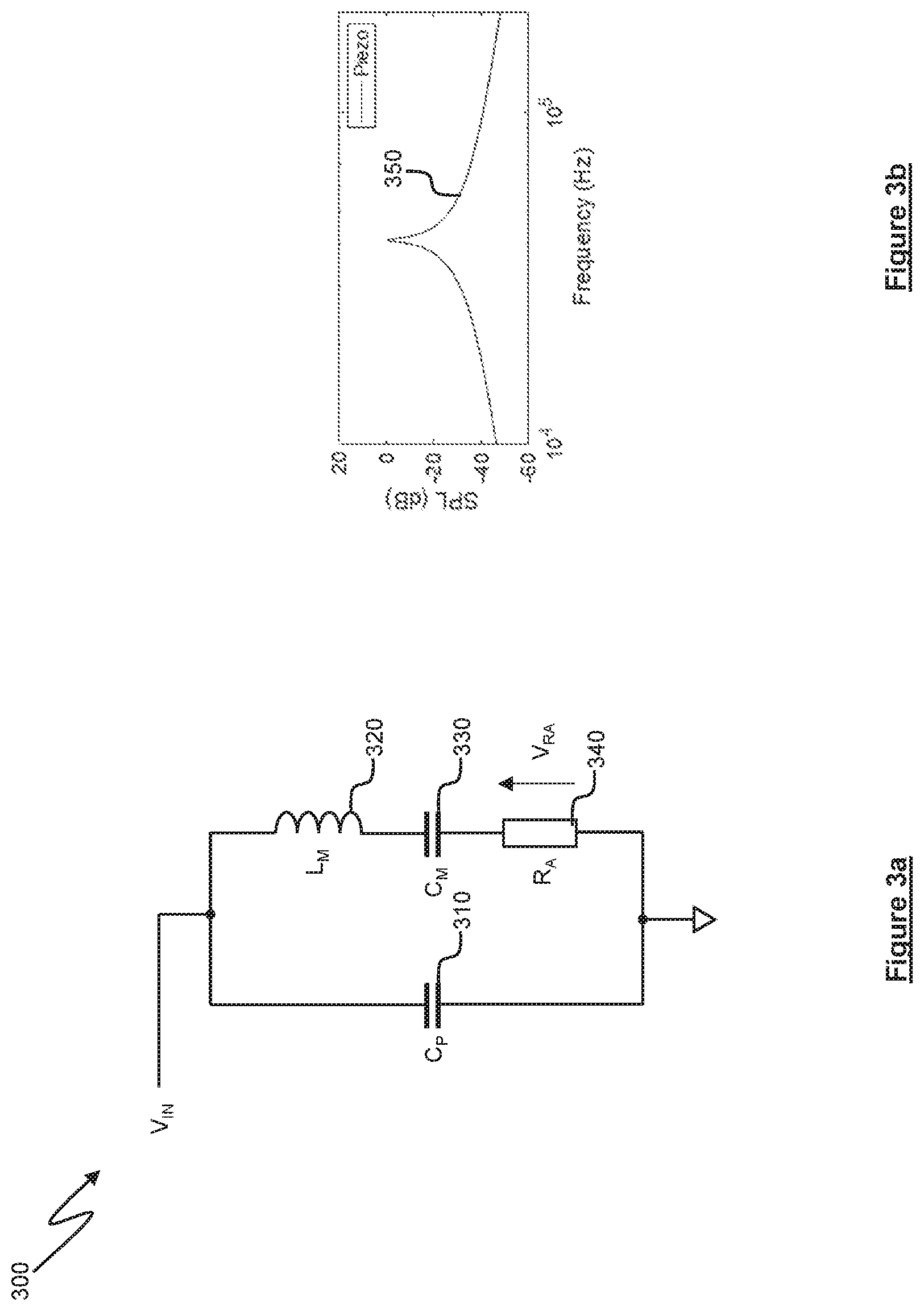 Patent US11832523 Figure 3 – Driver circuitry comprising active inductor circuitry for driving piezoelectric transducers