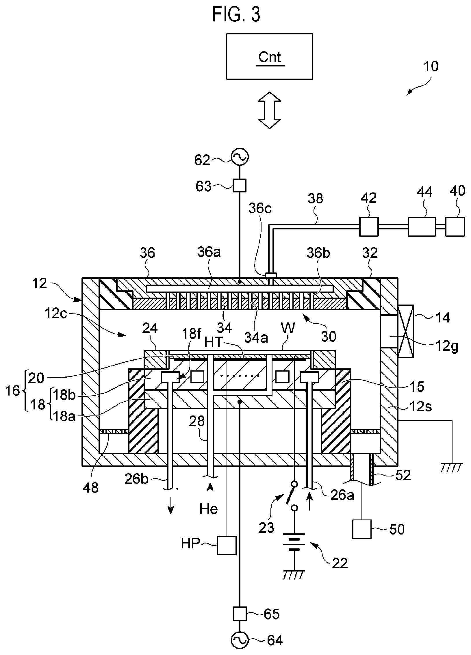 Patent US11832524 Figure 3 – Method for processing substrate, processing apparatus, and processing system