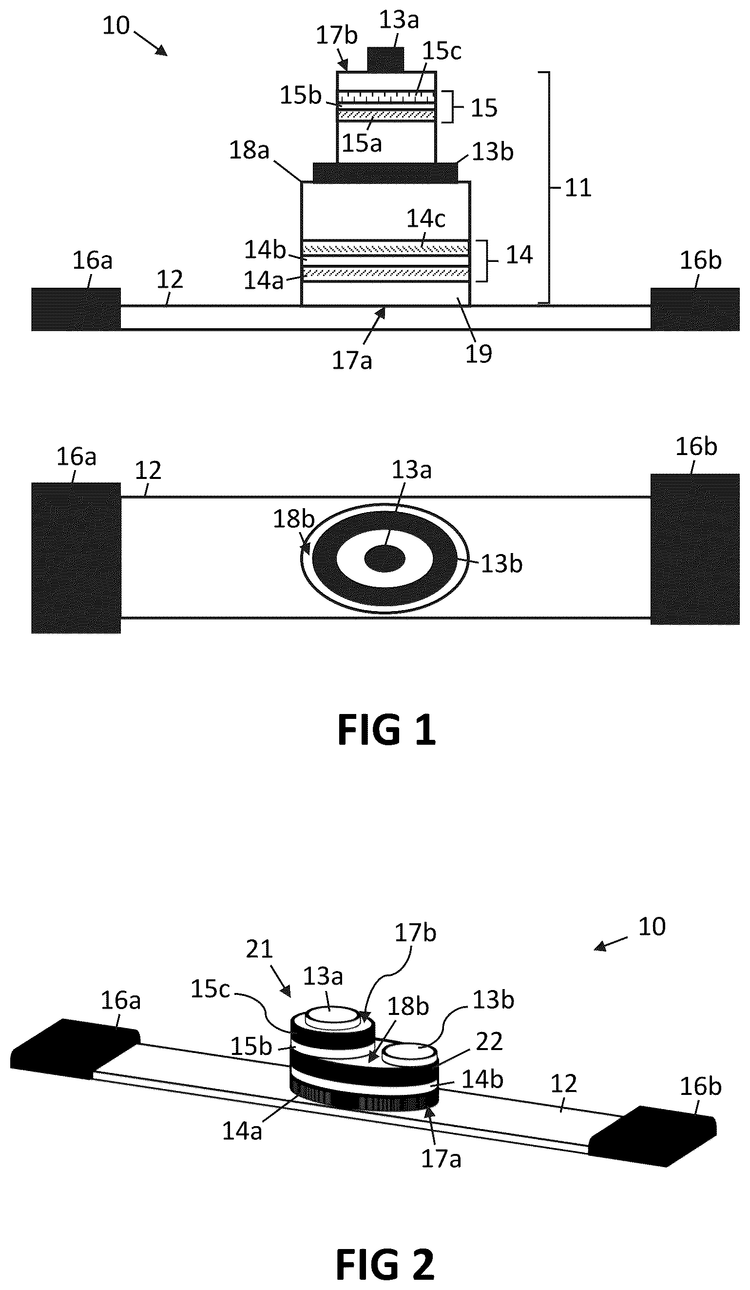 Patent US11832525 Figure 1 – Dual magnetic tunnel junction stack