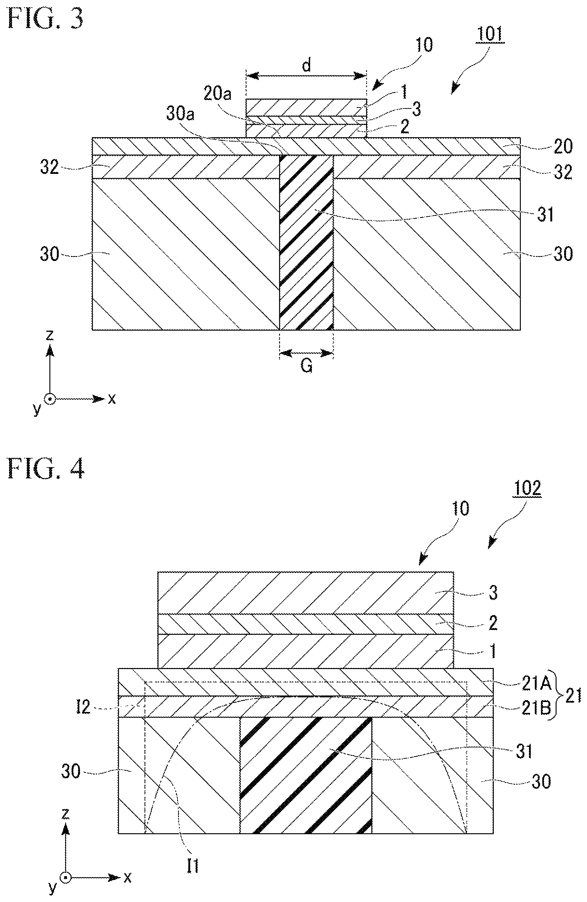 Patent US11832526 Figure 2 – Spin-orbit-torque magnetization rotational element and magnetic memory