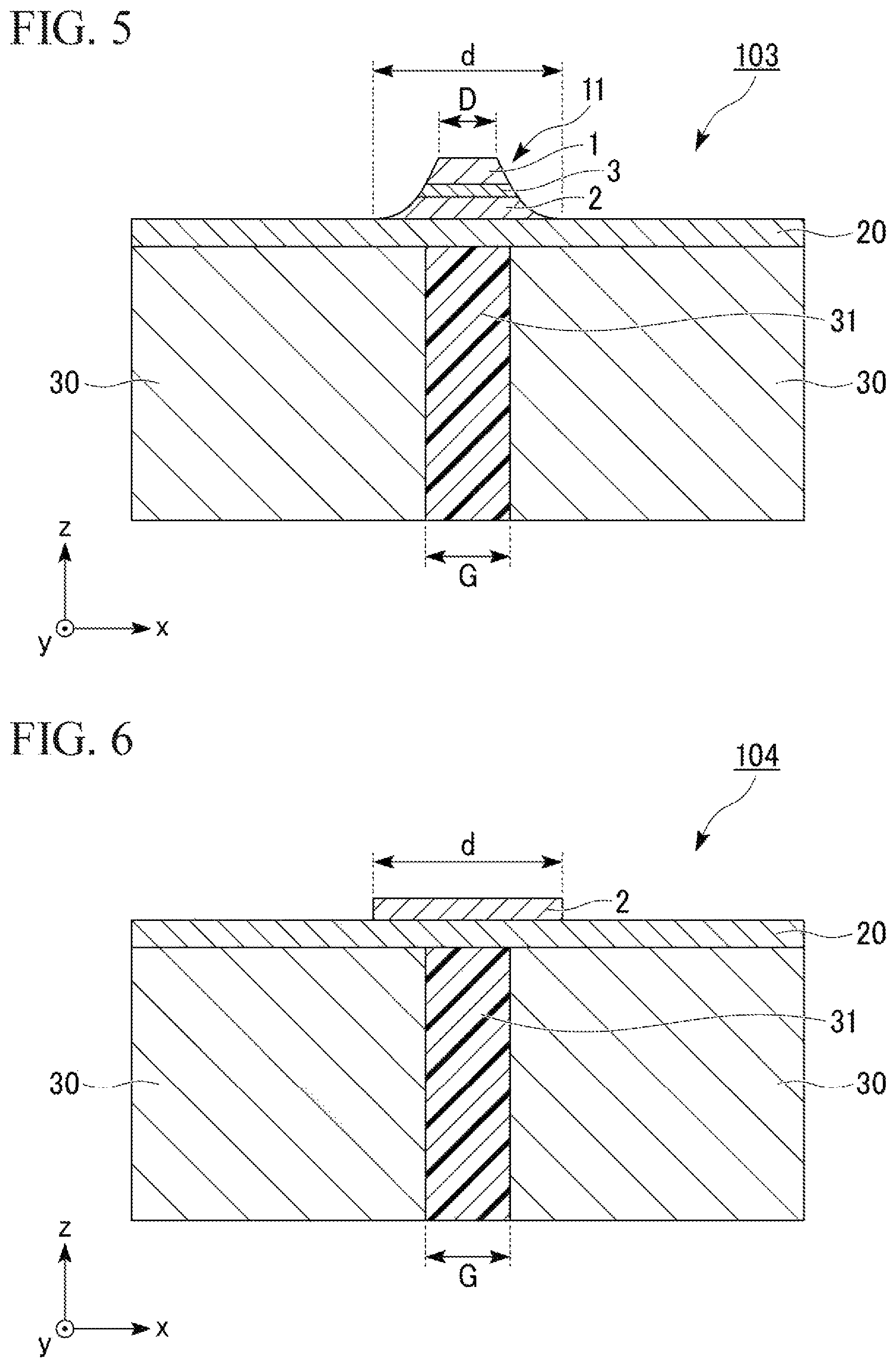 Patent US11832526 Figure 3 – Spin-orbit-torque magnetization rotational element and magnetic memory