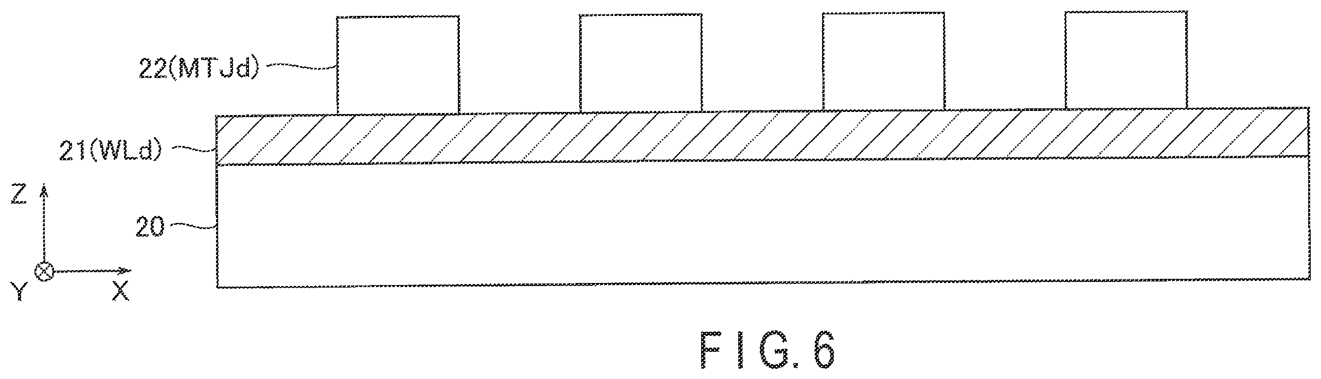Patent US11832528 Figure 6 – Magnetic memory device