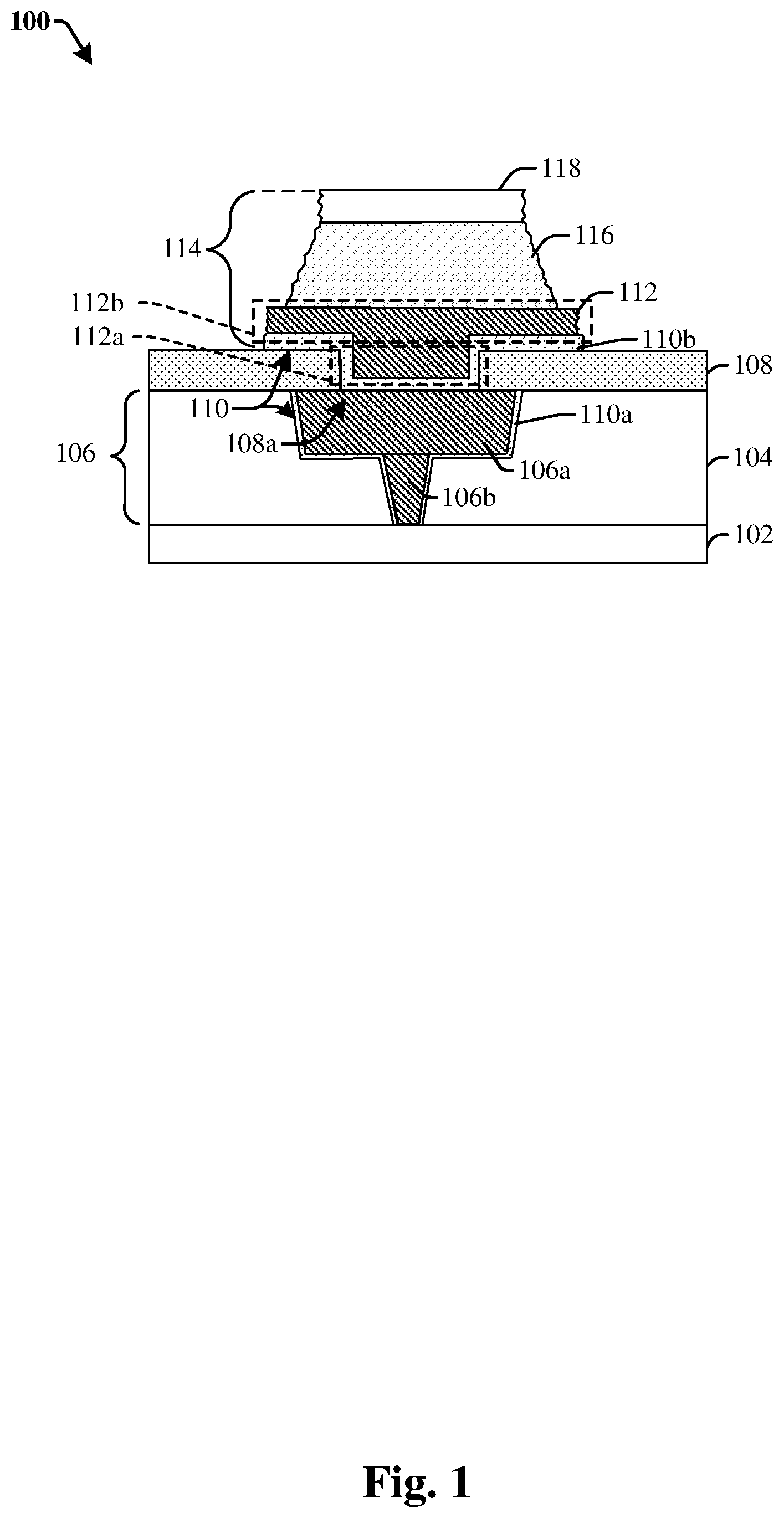 Patent US11832529 Figure 1 – Memory device