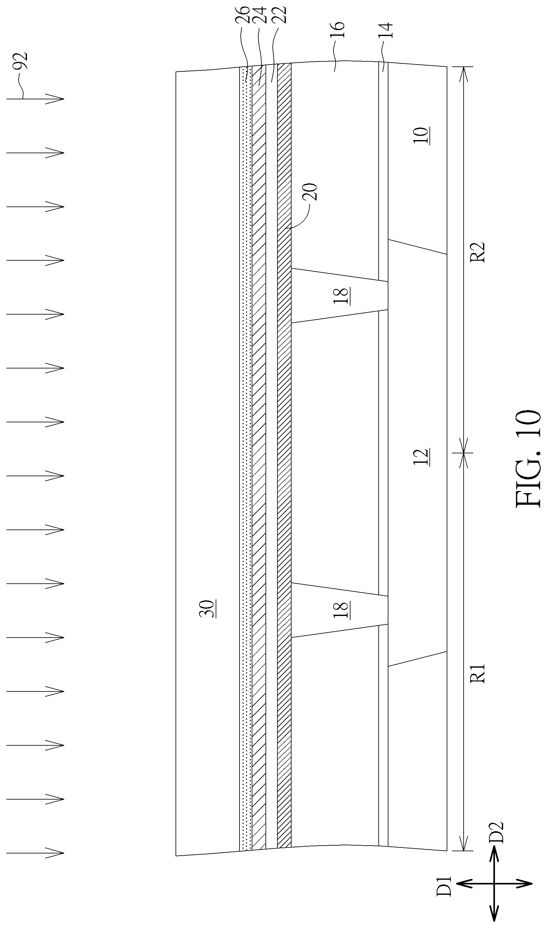 Patent US11832536 Figure 10 – Manufacturing method of resistive memory device