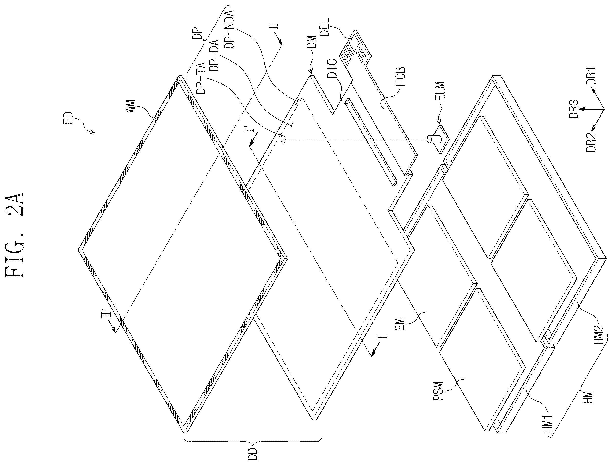 Patent US11836004 Figure 3 – Display device and electronic device including the same