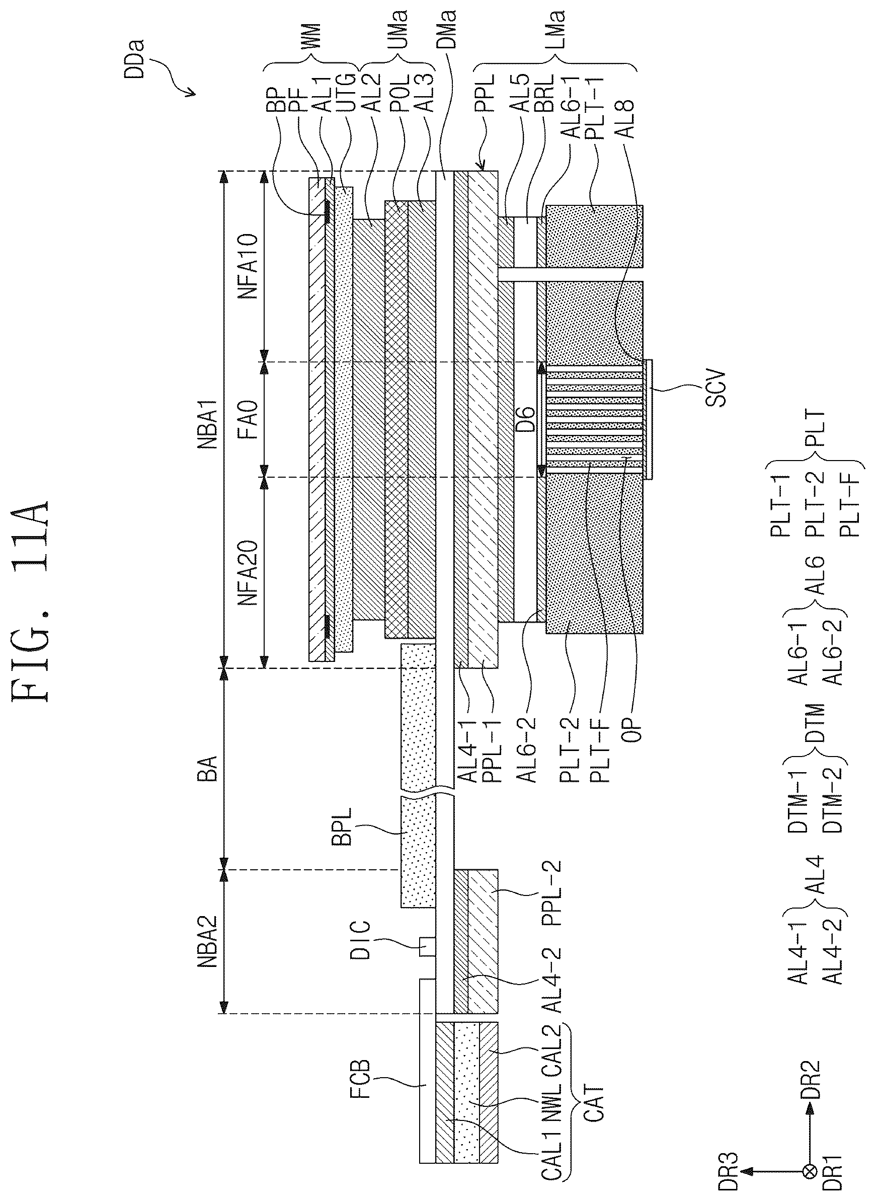 Patent US11836004 Figure 19 – Display device and electronic device including the same