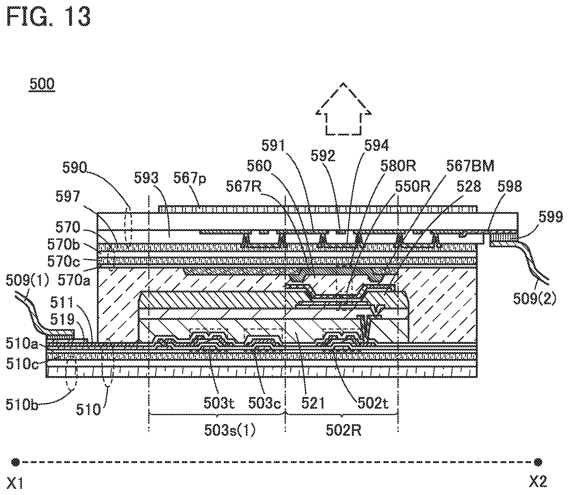 Patent US11836007 Figure 13 – Display device