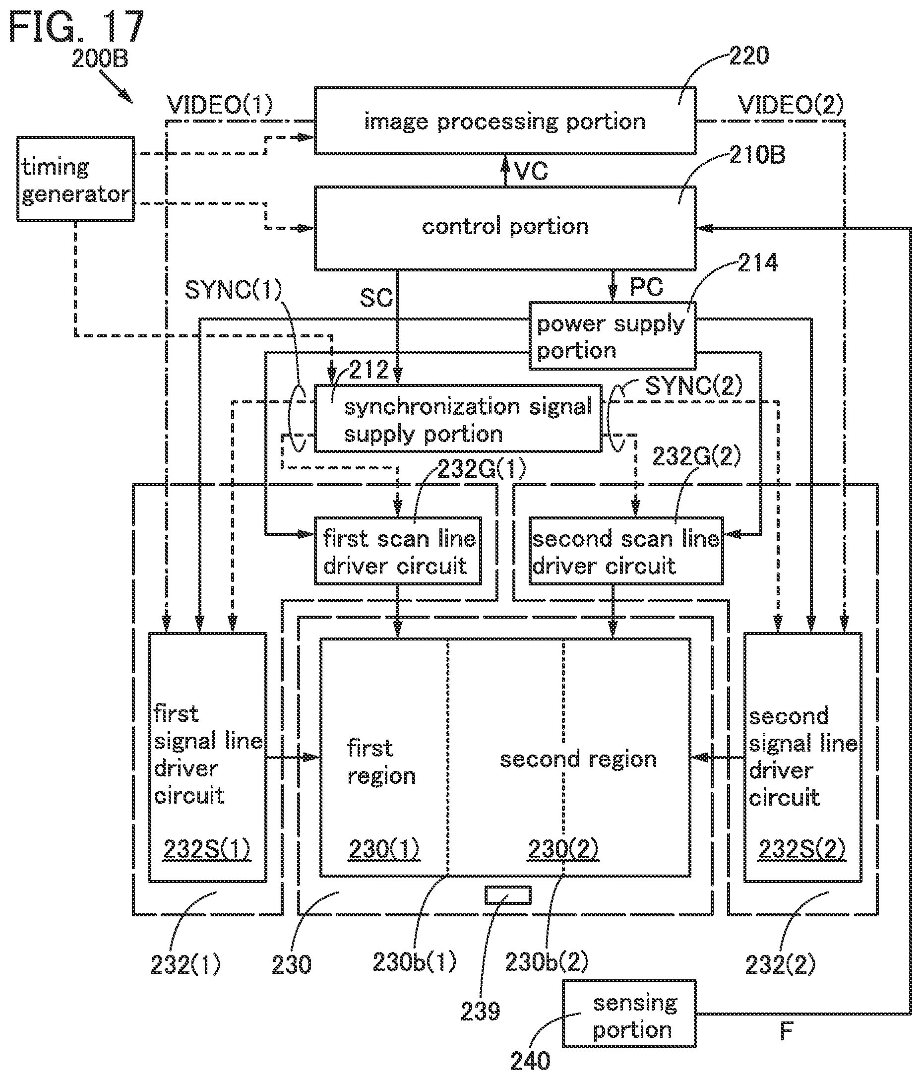 Patent US11836007 Figure 17 – Display device