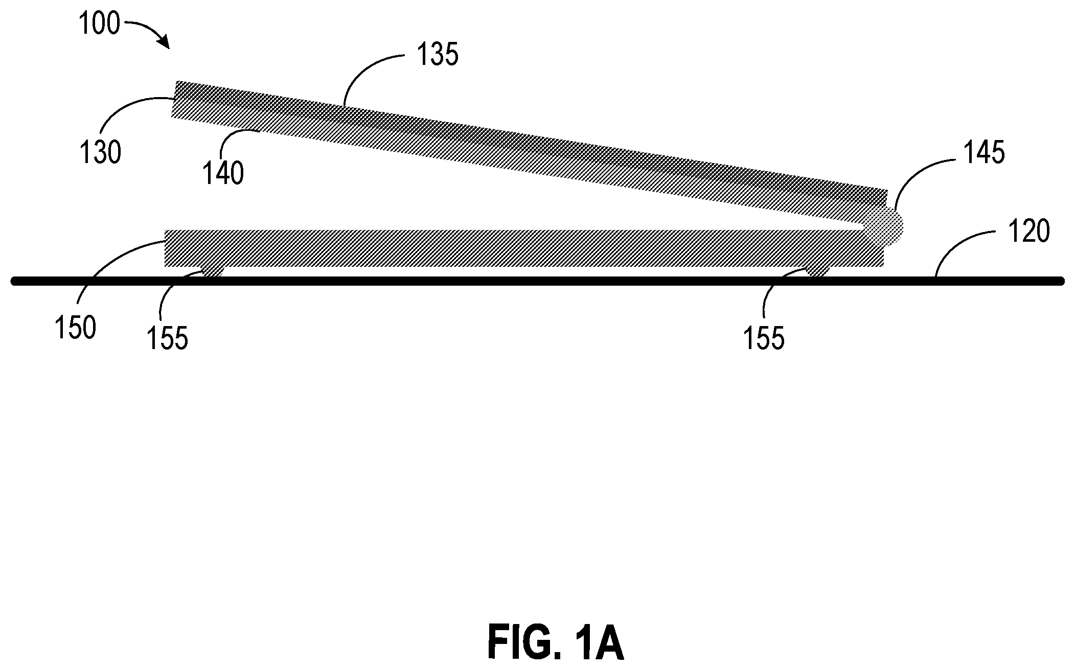 Patent US11836010 Figure 1 – Adjustable device foot