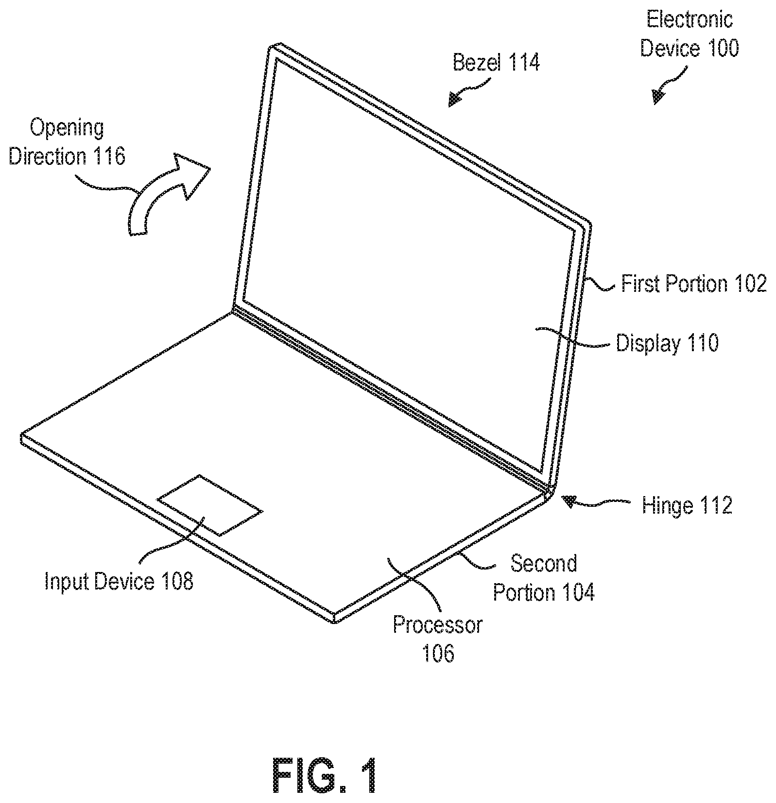 Patent US11836013 Figure 1 – Systems and methods for dynamically adjusting opening force