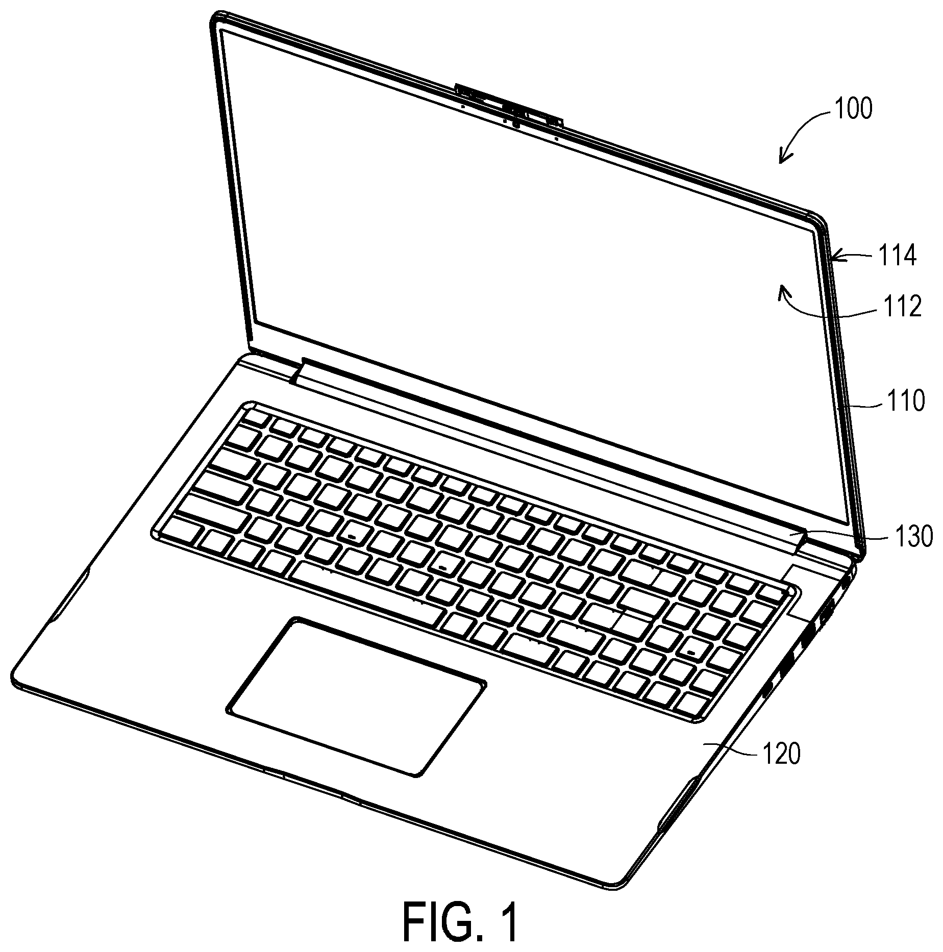Patent US11836014 Figure 1 – Electronic device