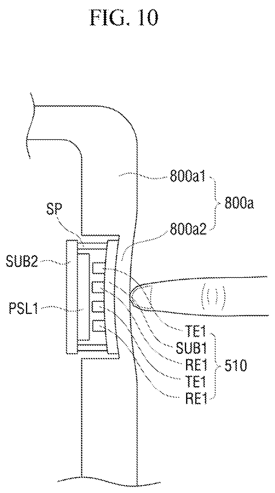 Patent US11836015 Figure 10 – Display device