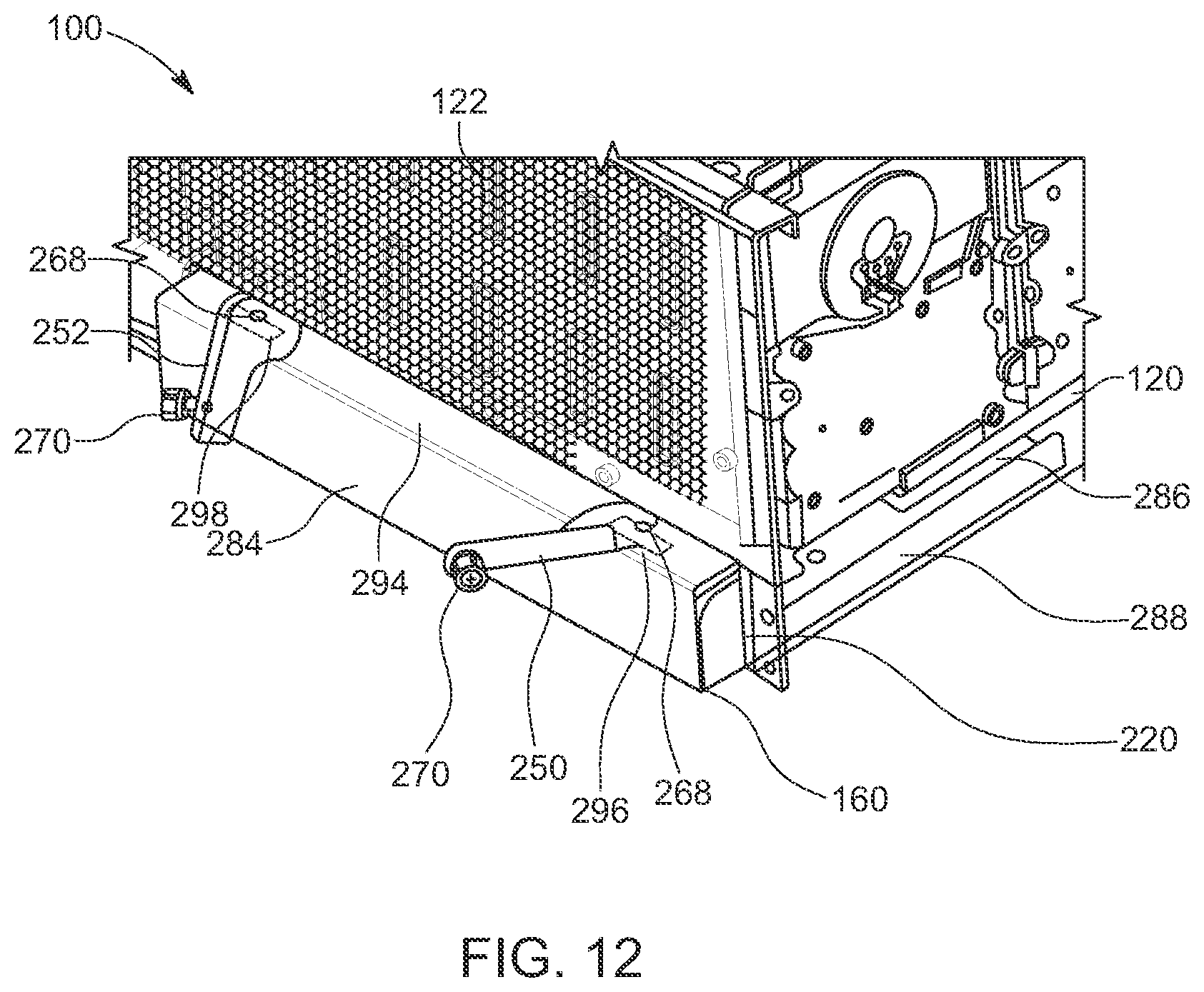 Patent US11836017 Figure 8 – Lever mechanism for quick release of expansion component