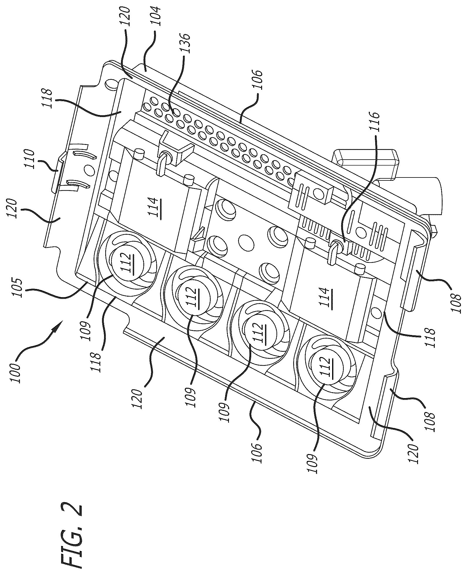 Patent US11836020 Figure 2 – Temperature regulating mount