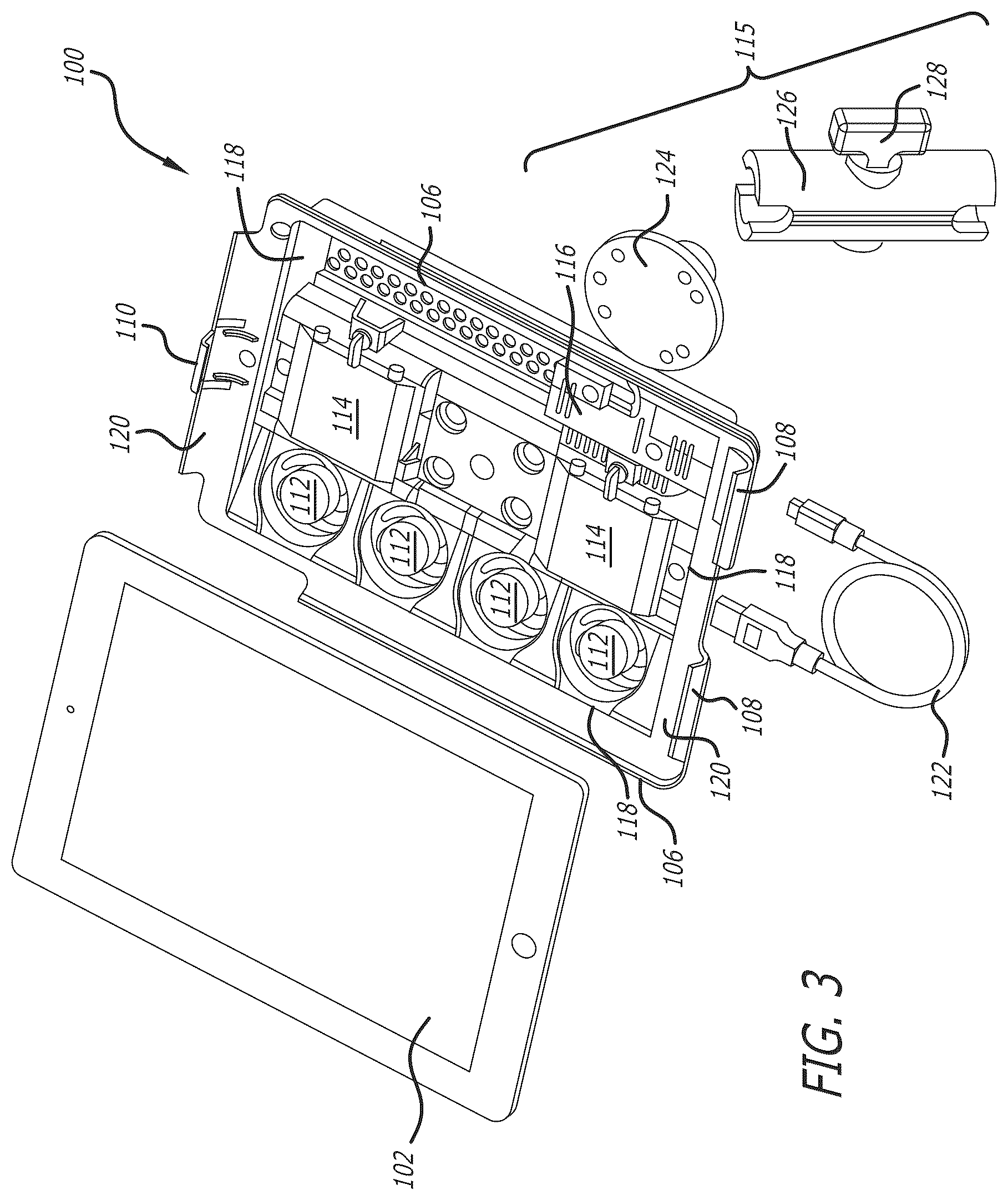 Patent US11836020 Figure 3 – Temperature regulating mount